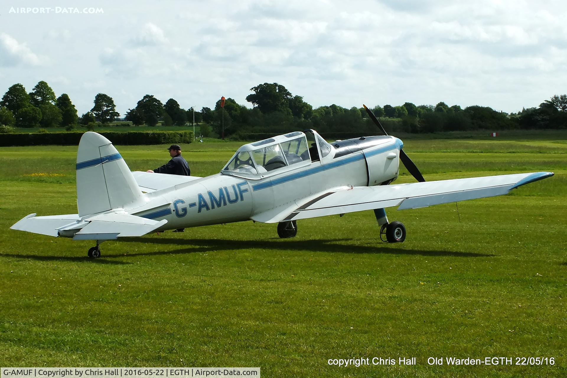 G-AMUF, 1952 De Havilland DHC-1 Chipmunk 21 C/N C1/0832, 70th Anniversary of the first flight of the de Havilland Chipmunk  Fly-In at Old Warden