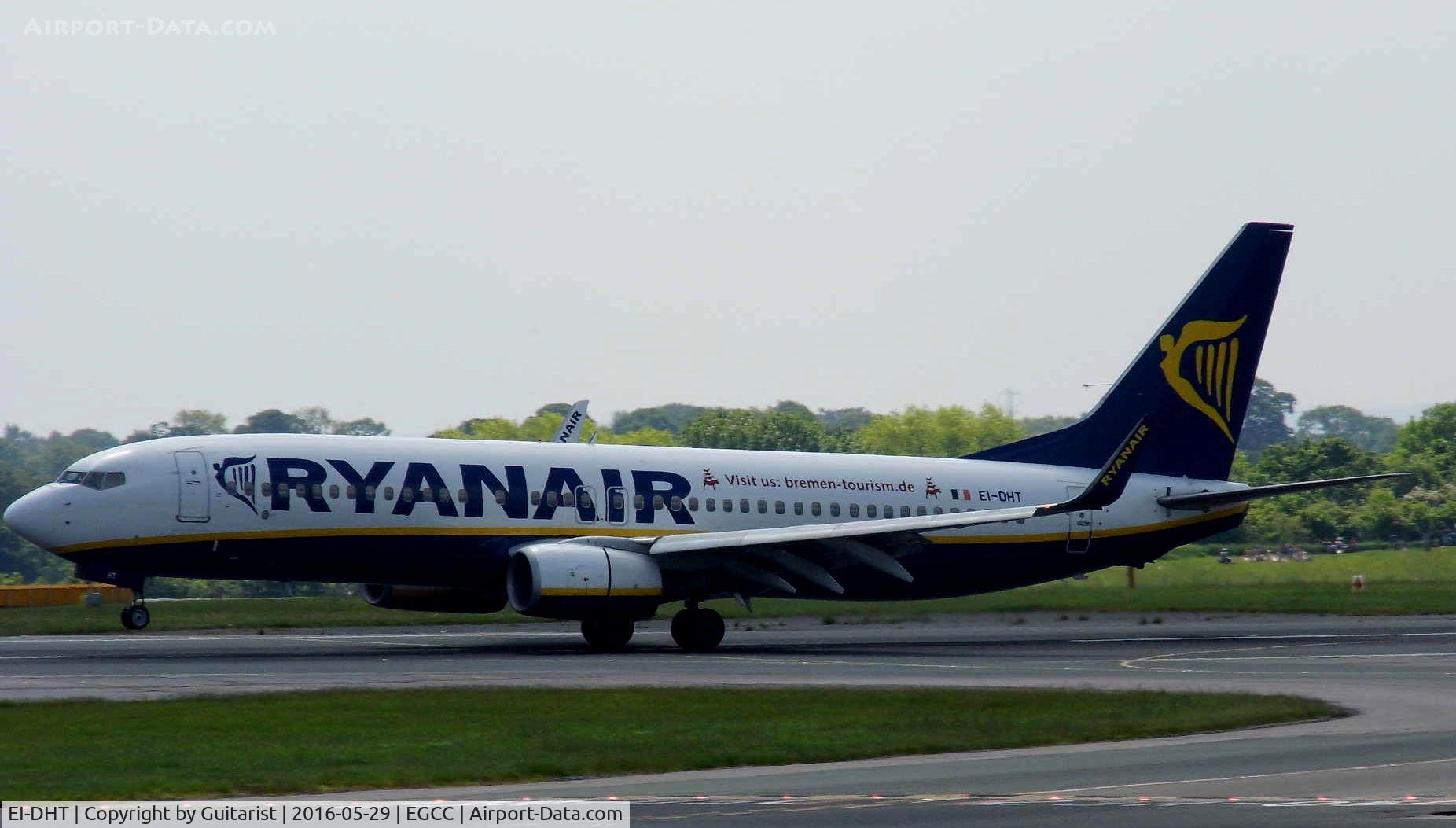 EI-DHT, 2005 Boeing 737-8AS C/N 33581, At Manchester