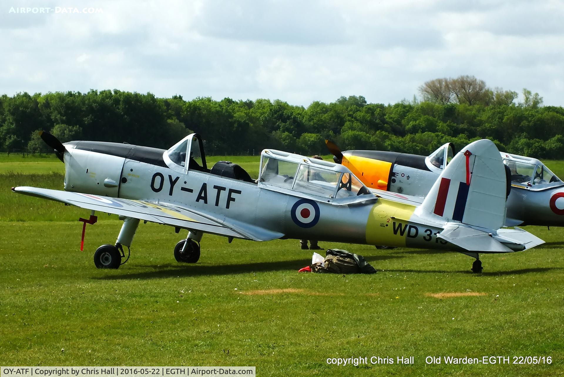 OY-ATF, 1950 De Havilland DHC-1 Chipmunk 22 C/N C1/0256, 70th Anniversary of the first flight of the de Havilland Chipmunk  Fly-In at Old Warden