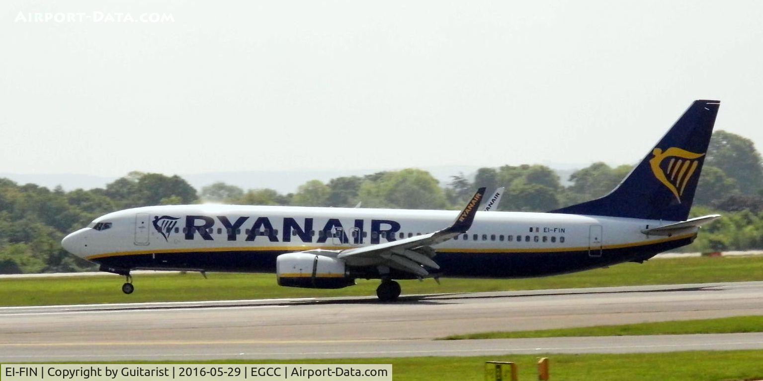 EI-FIN, 2015 Boeing 737-8AS C/N 44701, At Manchester