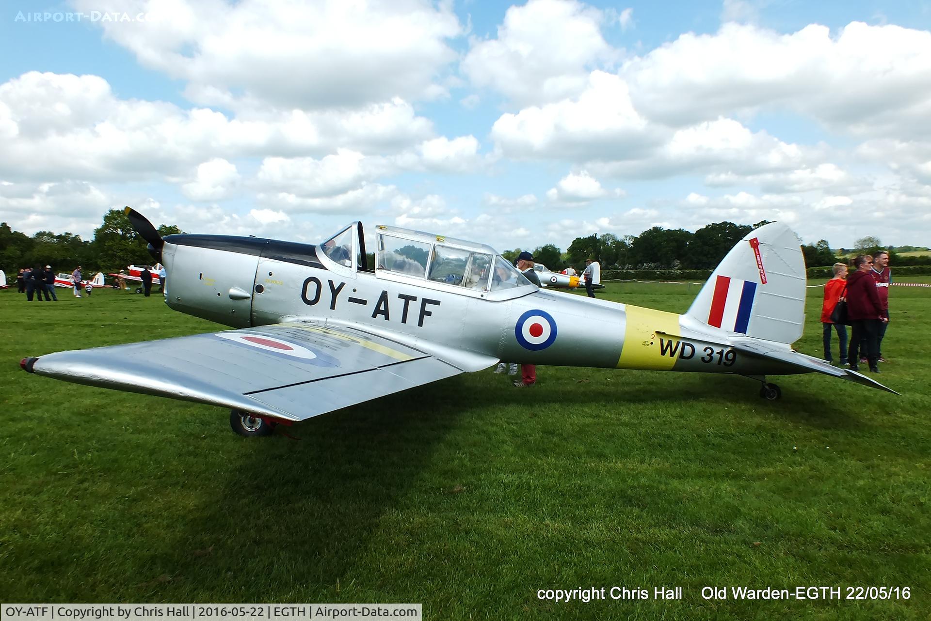OY-ATF, 1950 De Havilland DHC-1 Chipmunk 22 C/N C1/0256, 70th Anniversary of the first flight of the de Havilland Chipmunk  Fly-In at Old Warden