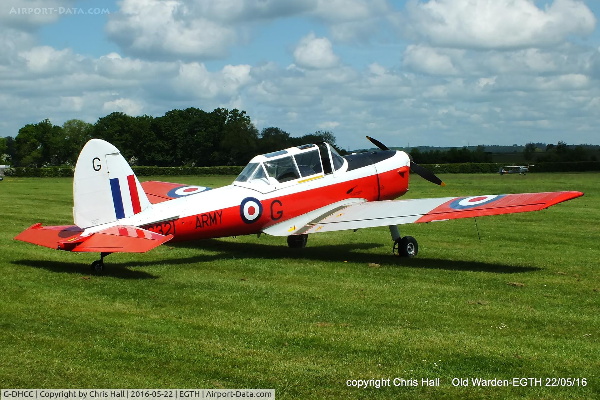 G-DHCC, 1951 De Havilland DHC-1 Chipmunk T.10 C/N C1/0393, 70th Anniversary of the first flight of the de Havilland Chipmunk  Fly-In at Old Warden