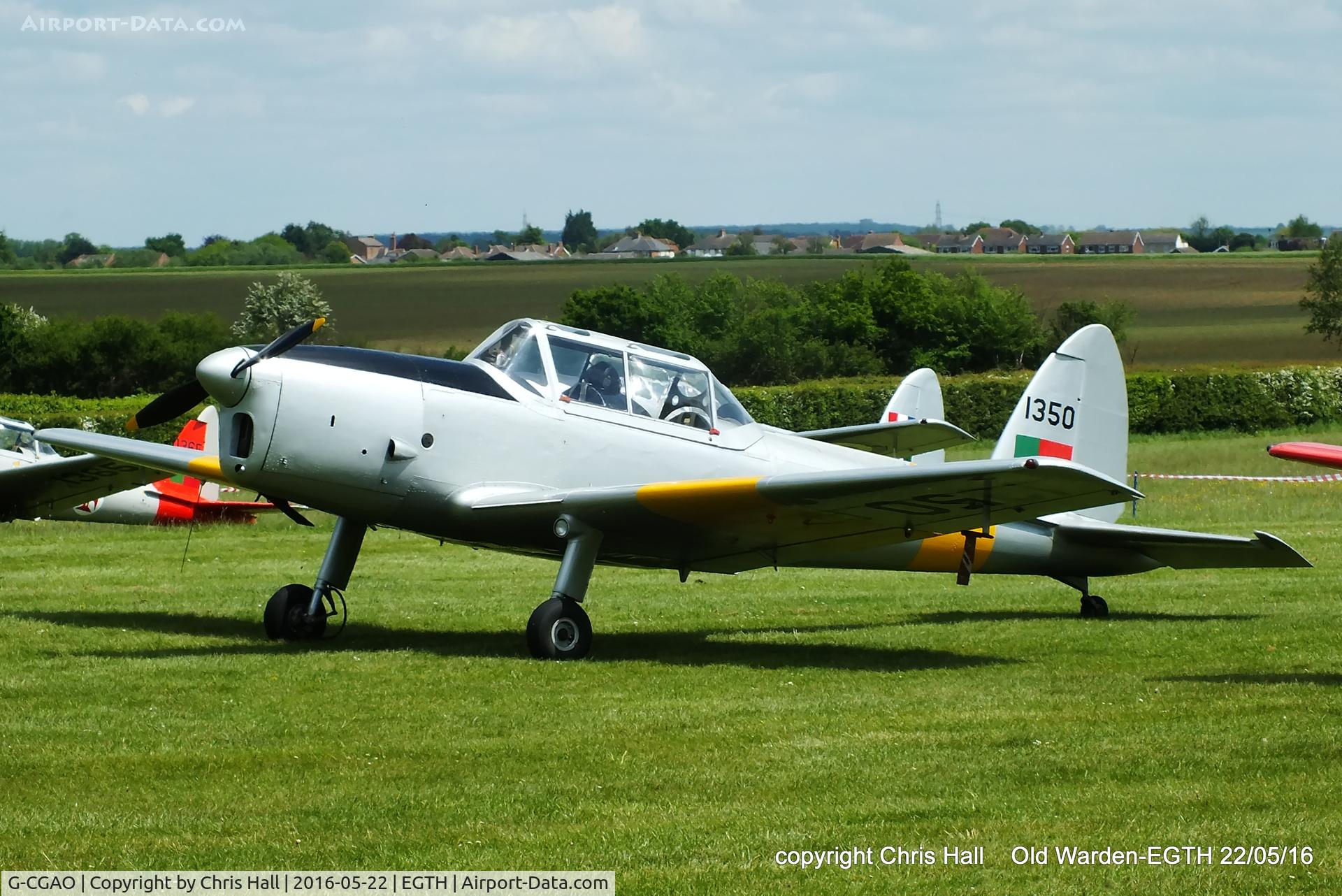 G-CGAO, 1958 OGMA DHC-1 Chipmunk T.20 C/N OGMA-40, 70th Anniversary of the first flight of the de Havilland Chipmunk  Fly-In at Old Warden