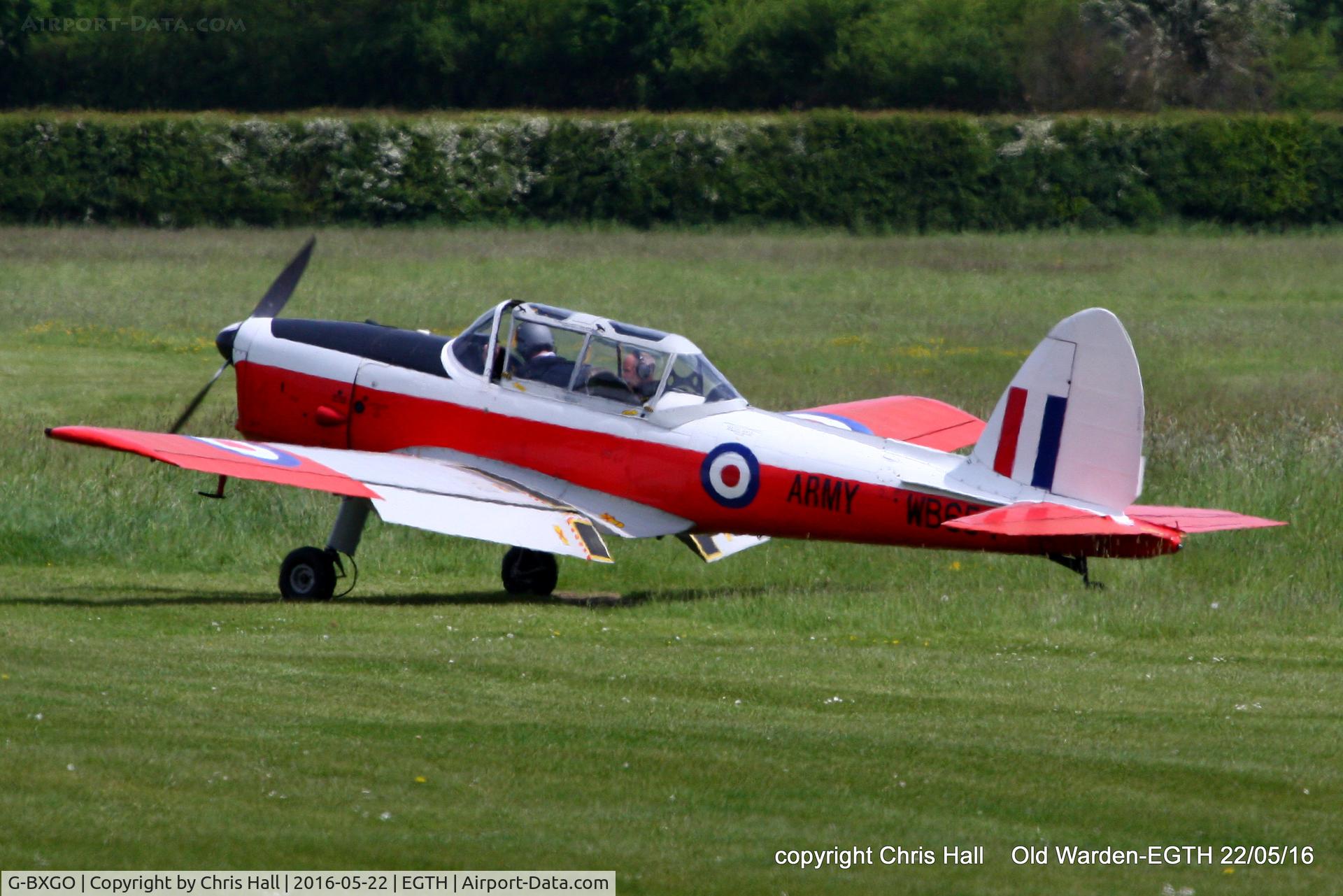 G-BXGO, 1950 De Havilland DHC-1 Chipmunk T.10 C/N C1/0097, 70th Anniversary of the first flight of the de Havilland Chipmunk  Fly-In at Old Warden
