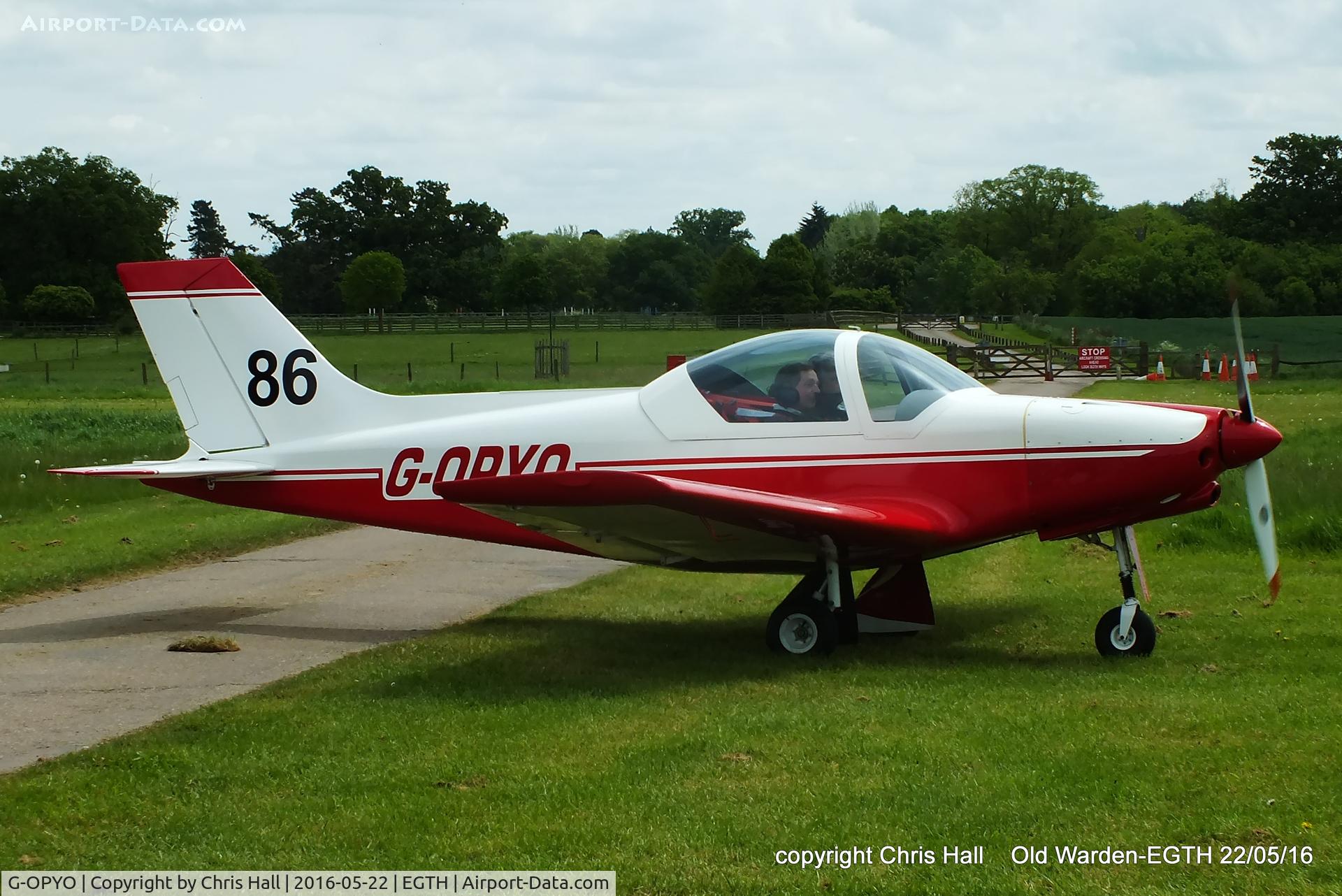 G-OPYO, 2009 Alpi Aviation Pioneer 300 Hawk C/N PFA 330A-14597, 70th Anniversary of the first flight of the de Havilland Chipmunk  Fly-In at Old Warden