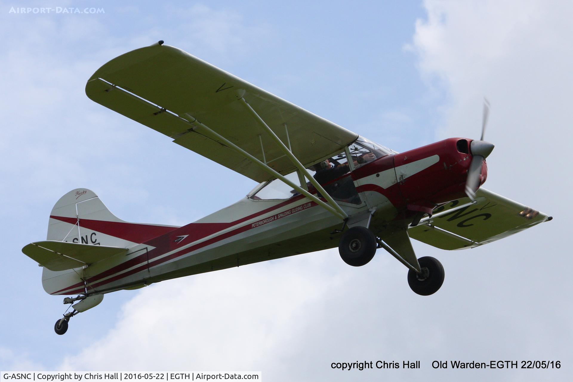 G-ASNC, 1963 Beagle D-5/180 Husky C/N 3678, 70th Anniversary of the first flight of the de Havilland Chipmunk  Fly-In at Old Warden