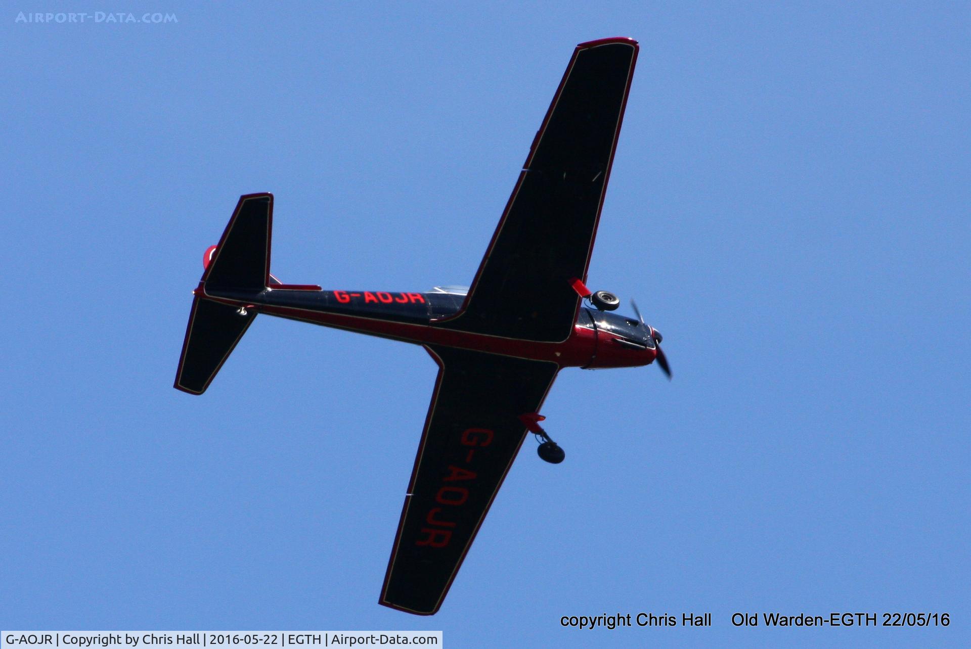 G-AOJR, 1950 De Havilland DHC-1 Chipmunk T.10 C/N C1/0205, 70th Anniversary of the first flight of the de Havilland Chipmunk  Fly-In at Old Warden