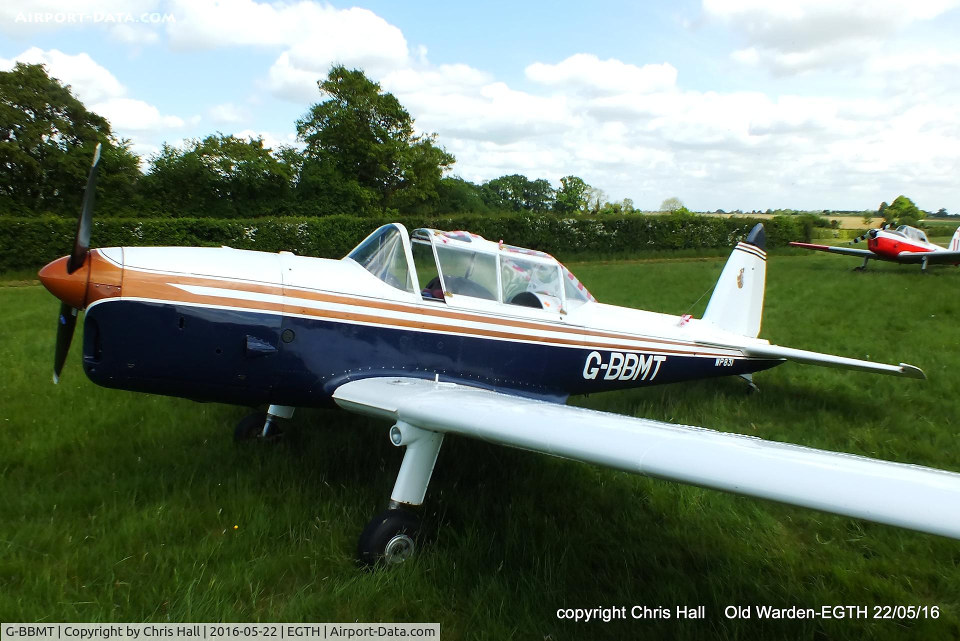 G-BBMT, 1951 De Havilland DHC-1 Chipmunk 22 C/N C1/0712, 70th Anniversary of the first flight of the de Havilland Chipmunk  Fly-In at Old Warden