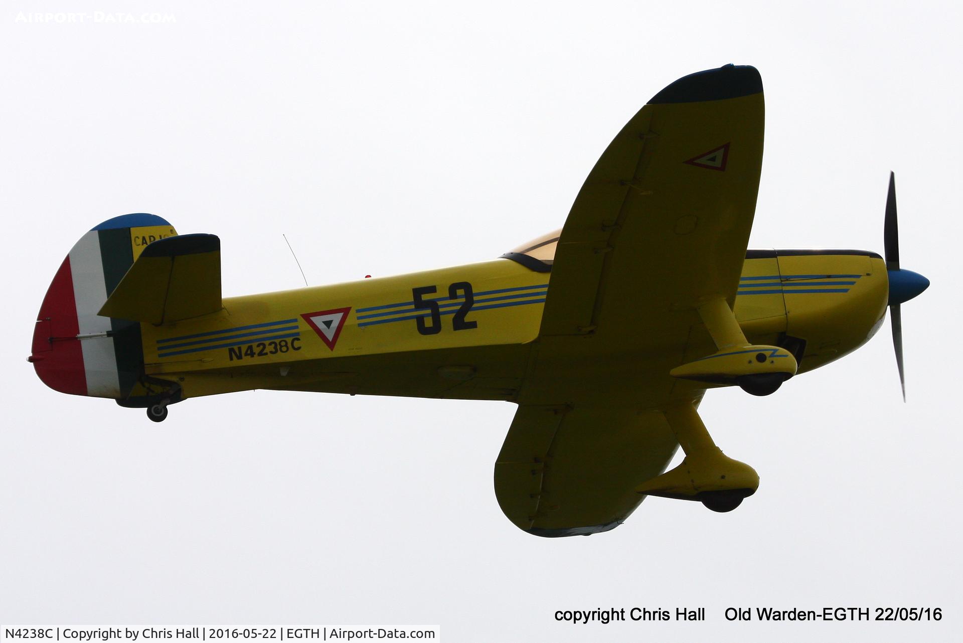 N4238C, 1965 Mudry CAP-10B C/N EPC-155, 70th Anniversary of the first flight of the de Havilland Chipmunk  Fly-In at Old Warden