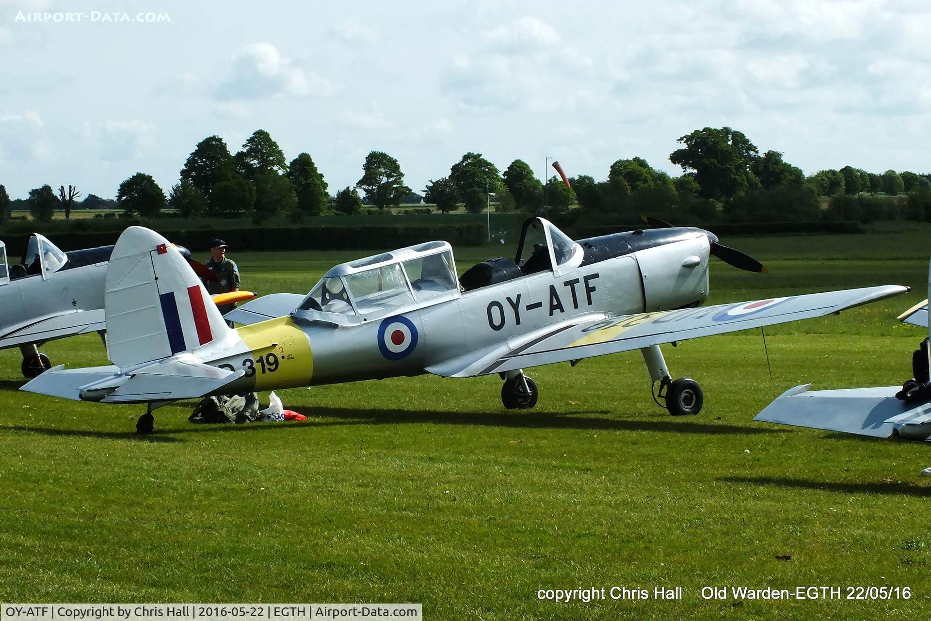 OY-ATF, 1950 De Havilland DHC-1 Chipmunk 22 C/N C1/0256, 70th Anniversary of the first flight of the de Havilland Chipmunk  Fly-In at Old Warden