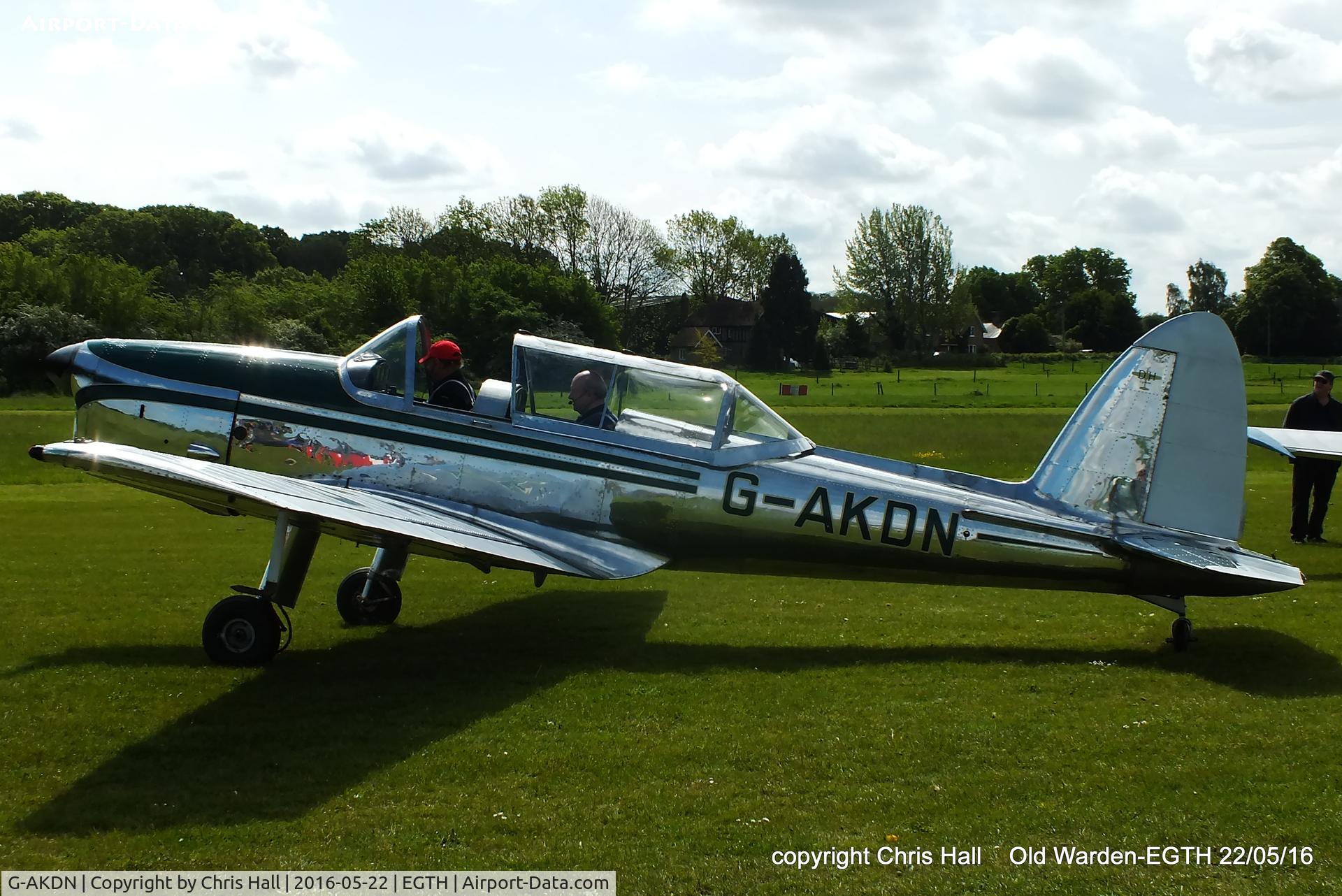 G-AKDN, 1947 De Havilland Canada DHC-1A-1 Chipmunk C/N 11, 70th Anniversary of the first flight of the de Havilland Chipmunk  Fly-In at Old Warden