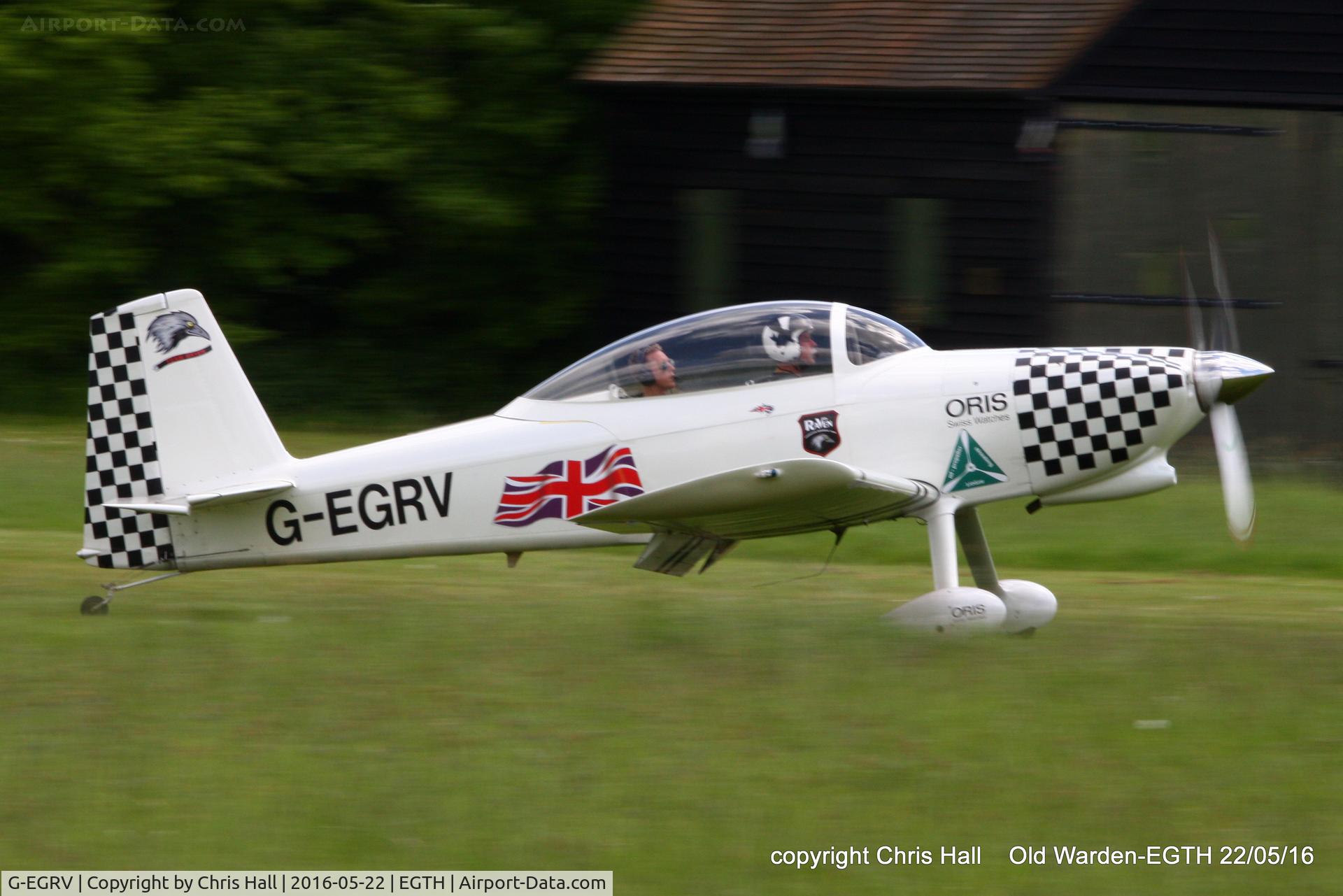 G-EGRV, 2007 Vans RV-8 C/N PFA 303-13639, 70th Anniversary of the first flight of the de Havilland Chipmunk  Fly-In at Old Warden