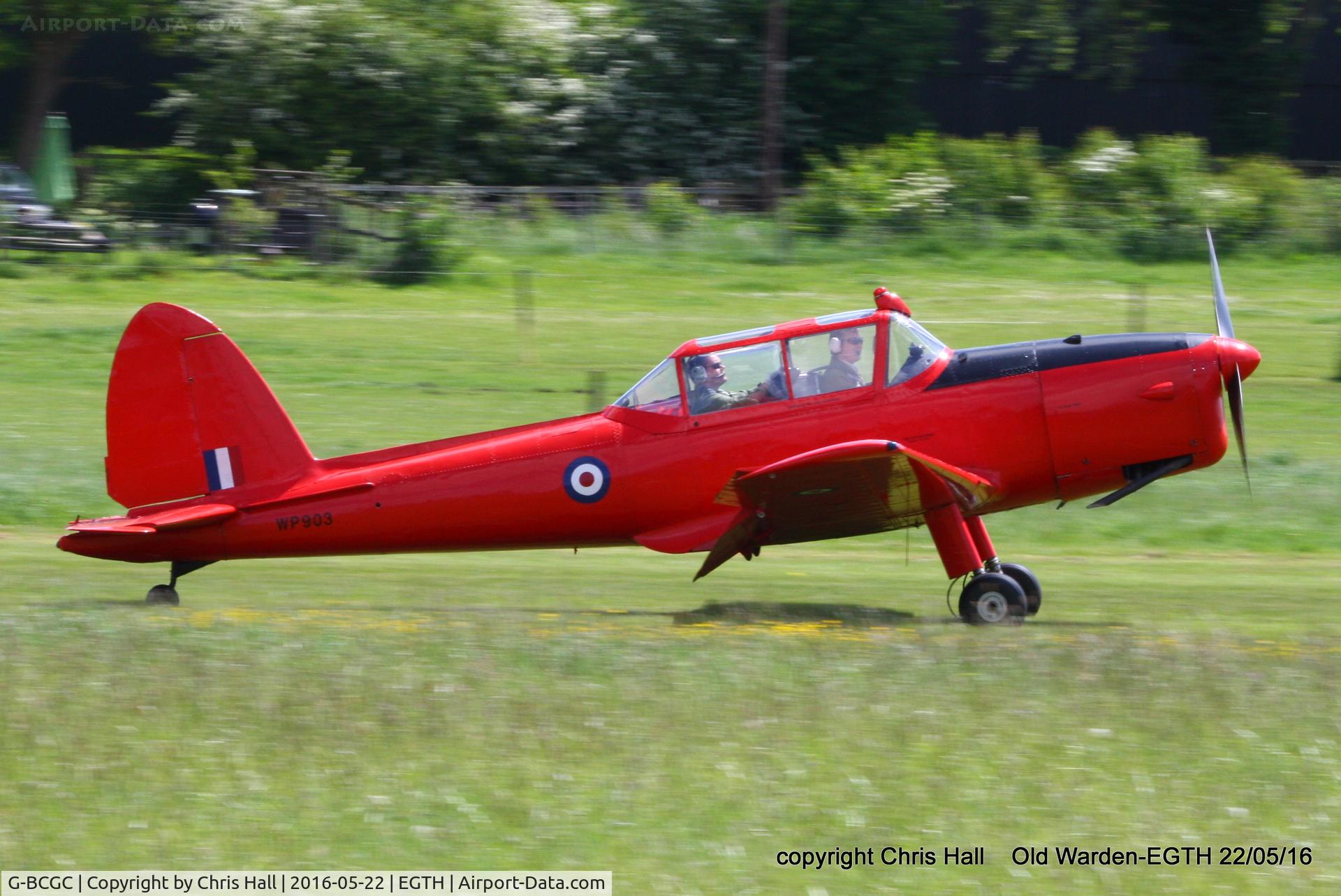 G-BCGC, 1952 De Havilland DHC-1 Chipmunk T.10 C/N C1/0776, 70th Anniversary of the first flight of the de Havilland Chipmunk  Fly-In at Old Warden
