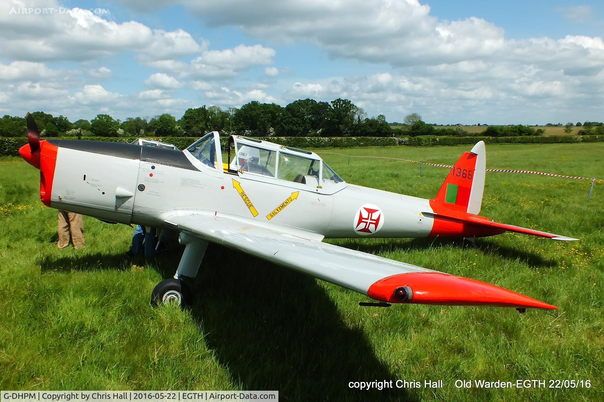 G-DHPM, 1959 OGMA DHC-1 Chipmunk T.20 C/N OGMA-55, 70th Anniversary of the first flight of the de Havilland Chipmunk  Fly-In at Old Warden
