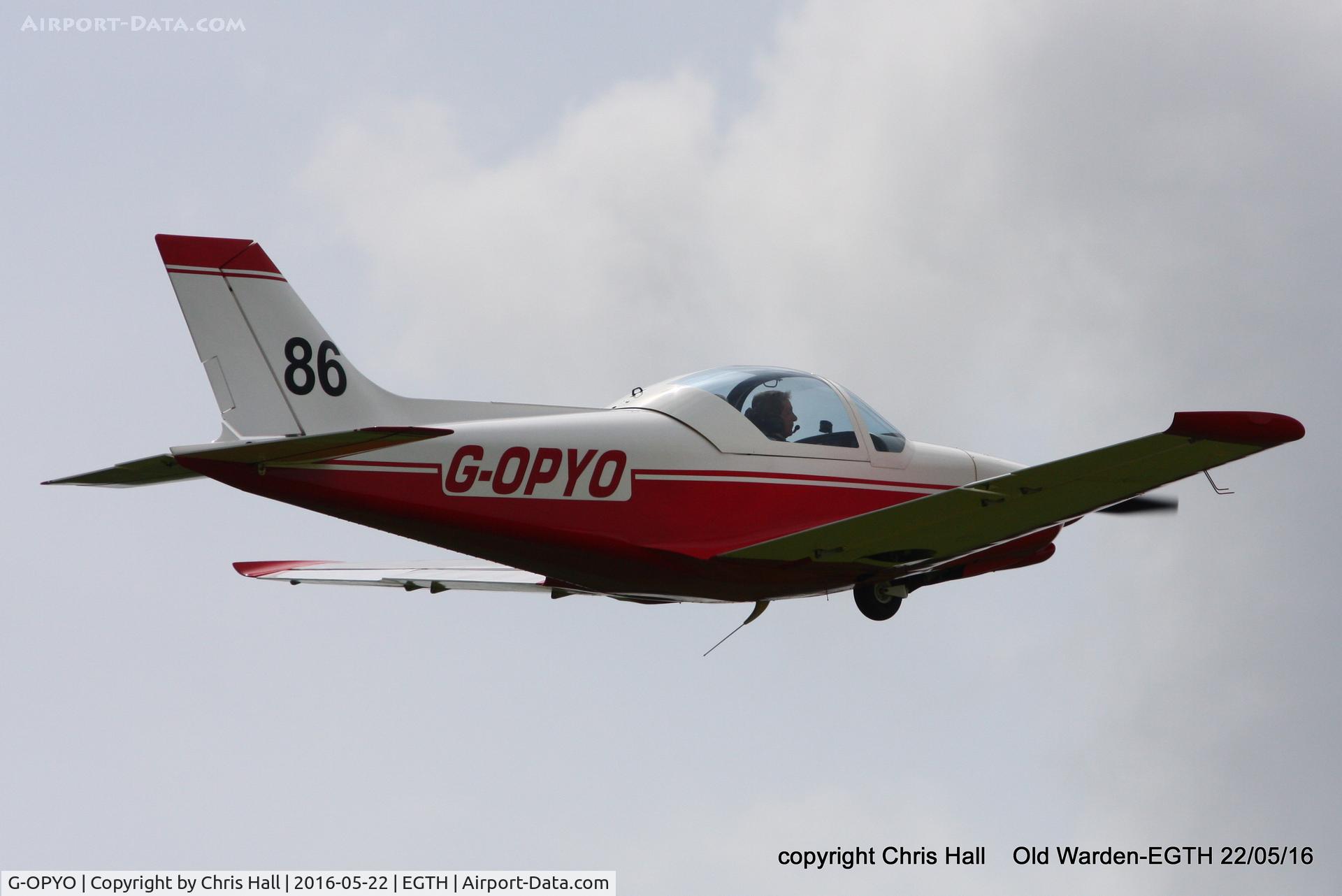G-OPYO, 2009 Alpi Aviation Pioneer 300 Hawk C/N PFA 330A-14597, 70th Anniversary of the first flight of the de Havilland Chipmunk  Fly-In at Old Warden