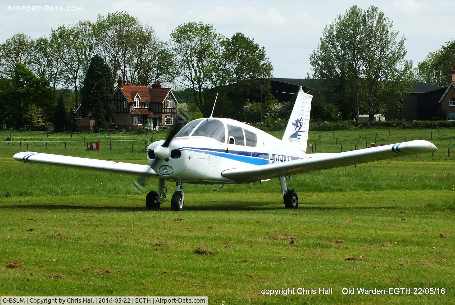 G-BSLM, 1962 Piper PA-28-160 Cherokee Cherokee C/N 28-308, 70th Anniversary of the first flight of the de Havilland Chipmunk  Fly-In at Old Warden