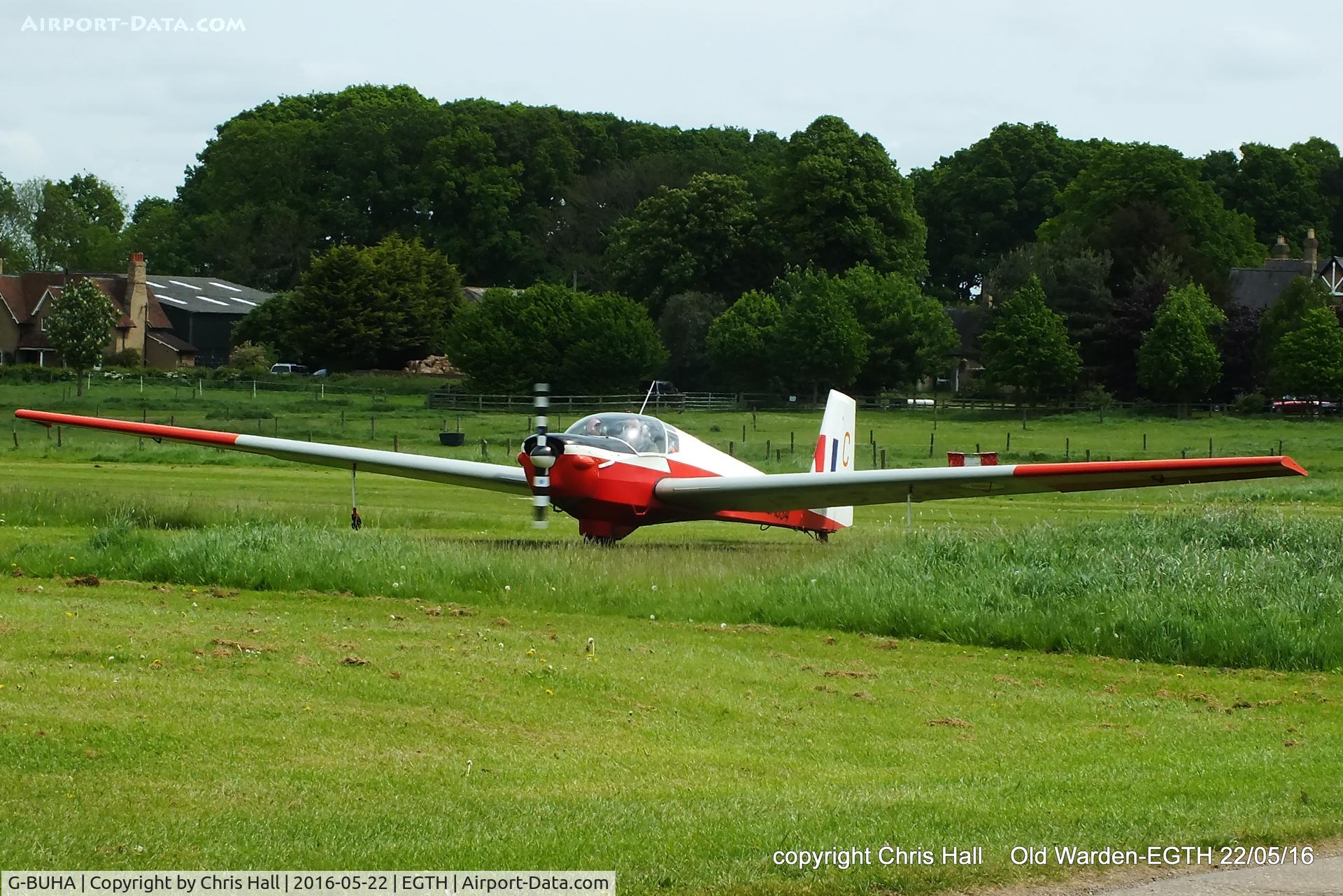 G-BUHA, 1980 Slingsby T-61F Venture T2 C/N 1970, 70th Anniversary of the first flight of the de Havilland Chipmunk  Fly-In at Old Warden