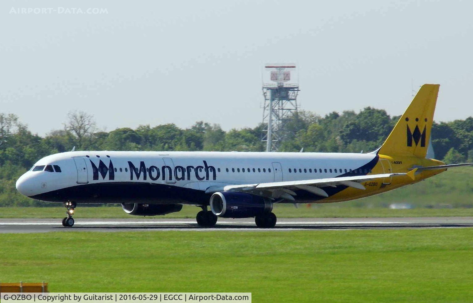 G-OZBO, 2000 Airbus A321-231 C/N 1207, At Manchester
