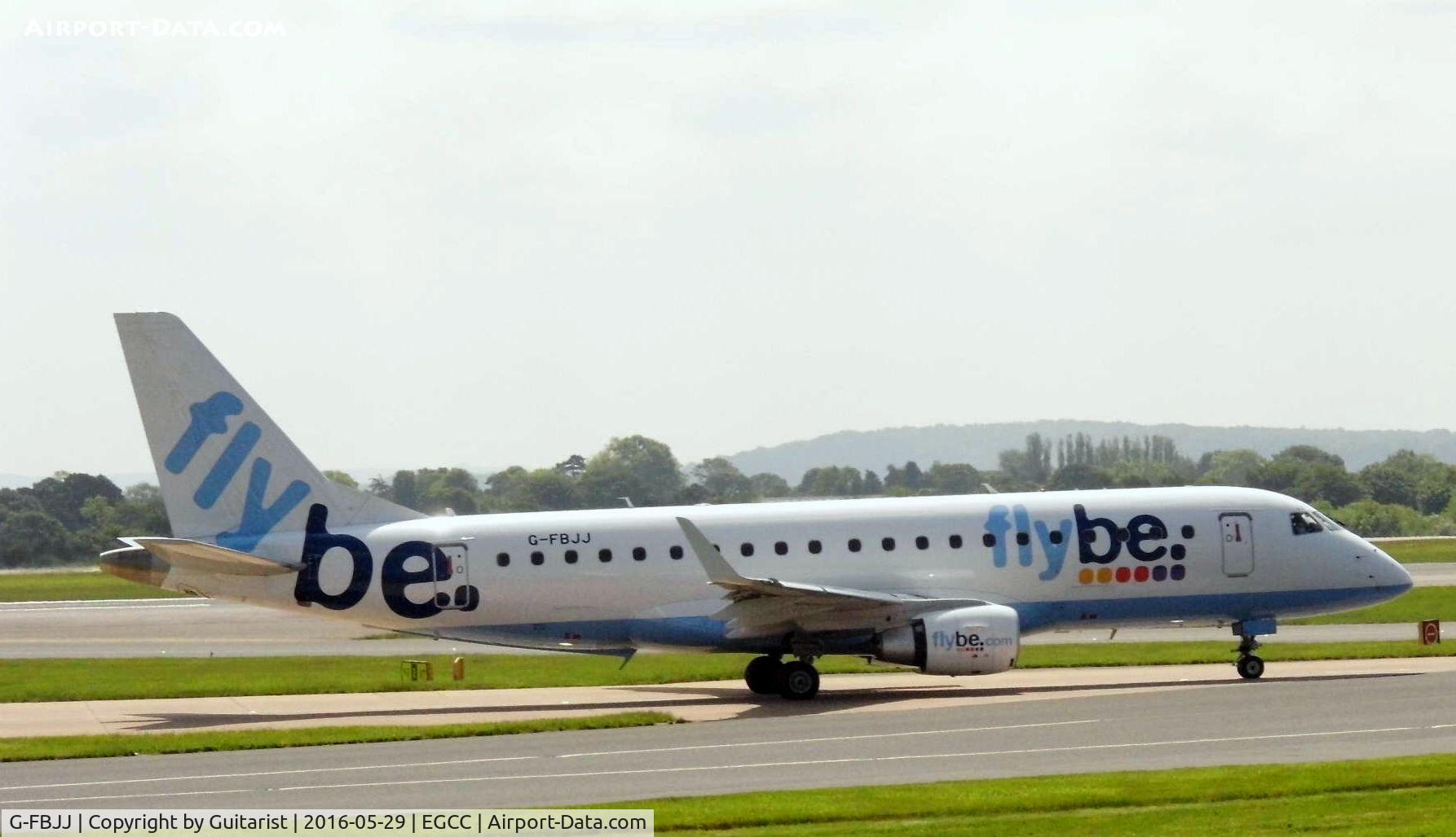 G-FBJJ, 2012 Embraer 175STD (ERJ-170-200) C/N 17000358, At Manchester