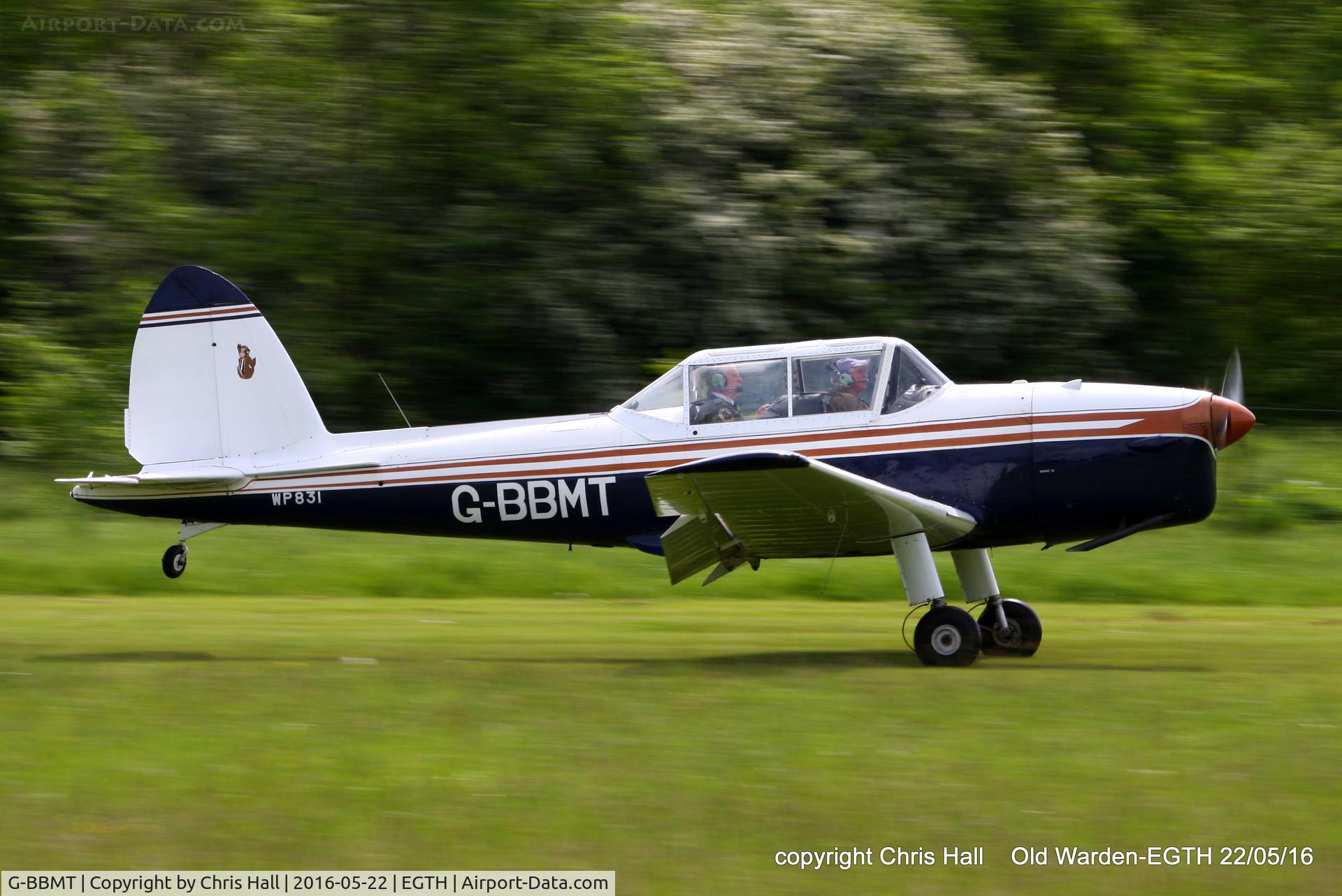 G-BBMT, 1951 De Havilland DHC-1 Chipmunk 22 C/N C1/0712, 70th Anniversary of the first flight of the de Havilland Chipmunk Fly-In at Old Warden