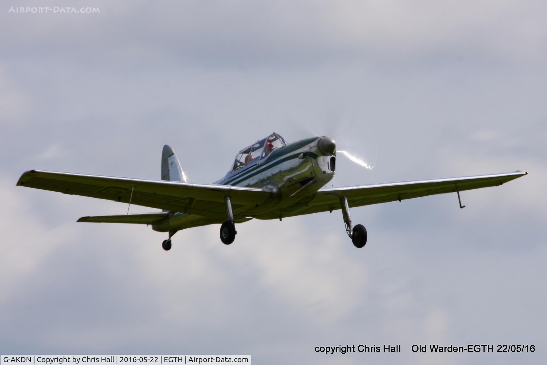 G-AKDN, 1947 De Havilland Canada DHC-1A-1 Chipmunk C/N 11, 70th Anniversary of the first flight of the de Havilland Chipmunk Fly-In at Old Warden