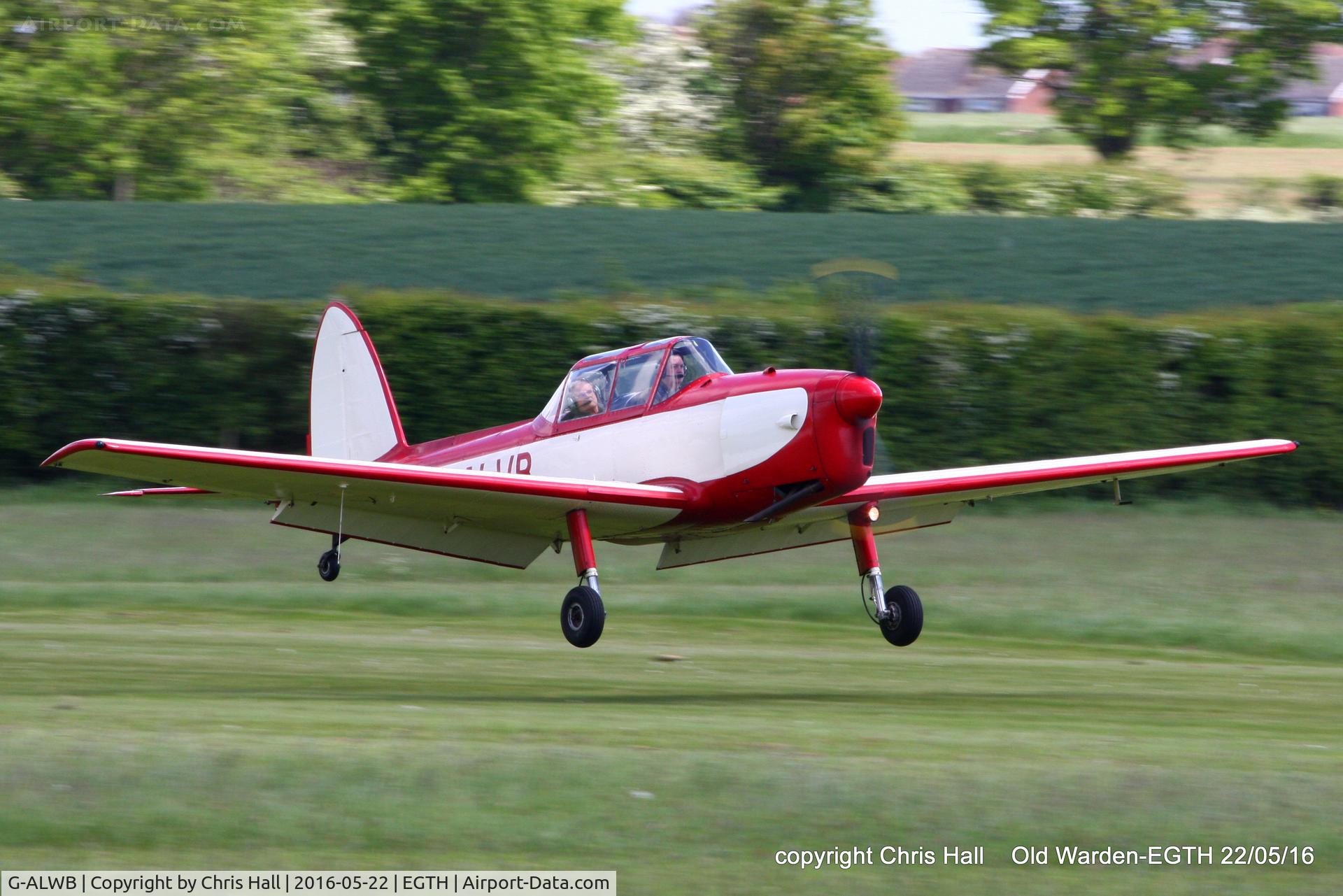 G-ALWB, 1950 De Havilland DHC-1 Chipmunk 22A C/N C1/0100, 70th Anniversary of the first flight of the de Havilland Chipmunk Fly-In at Old Warden