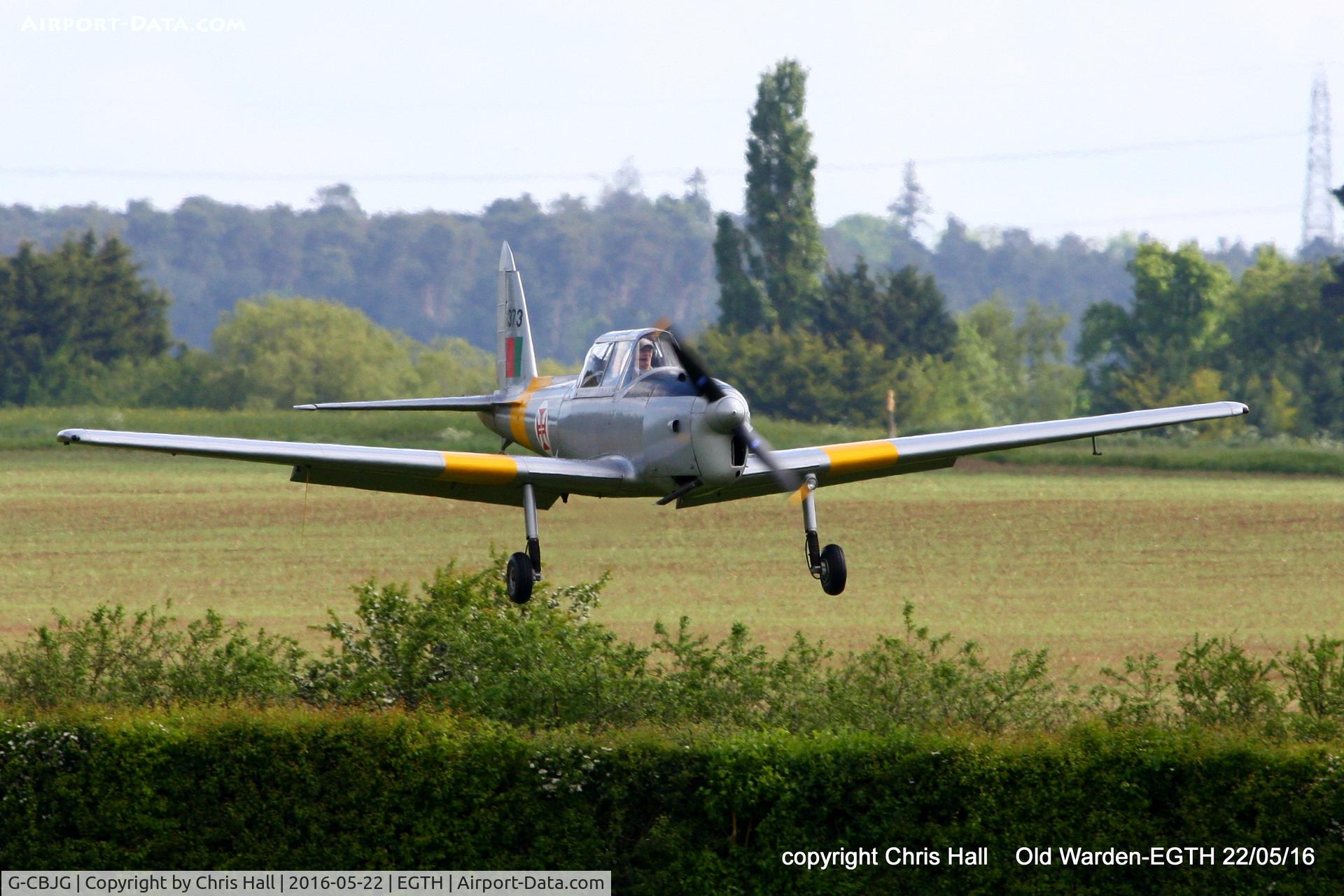 G-CBJG, 1961 OGMA DHC-1 Chipmunk T.20 C/N OGMA-63, 70th Anniversary of the first flight of the de Havilland Chipmunk Fly-In at Old Warden