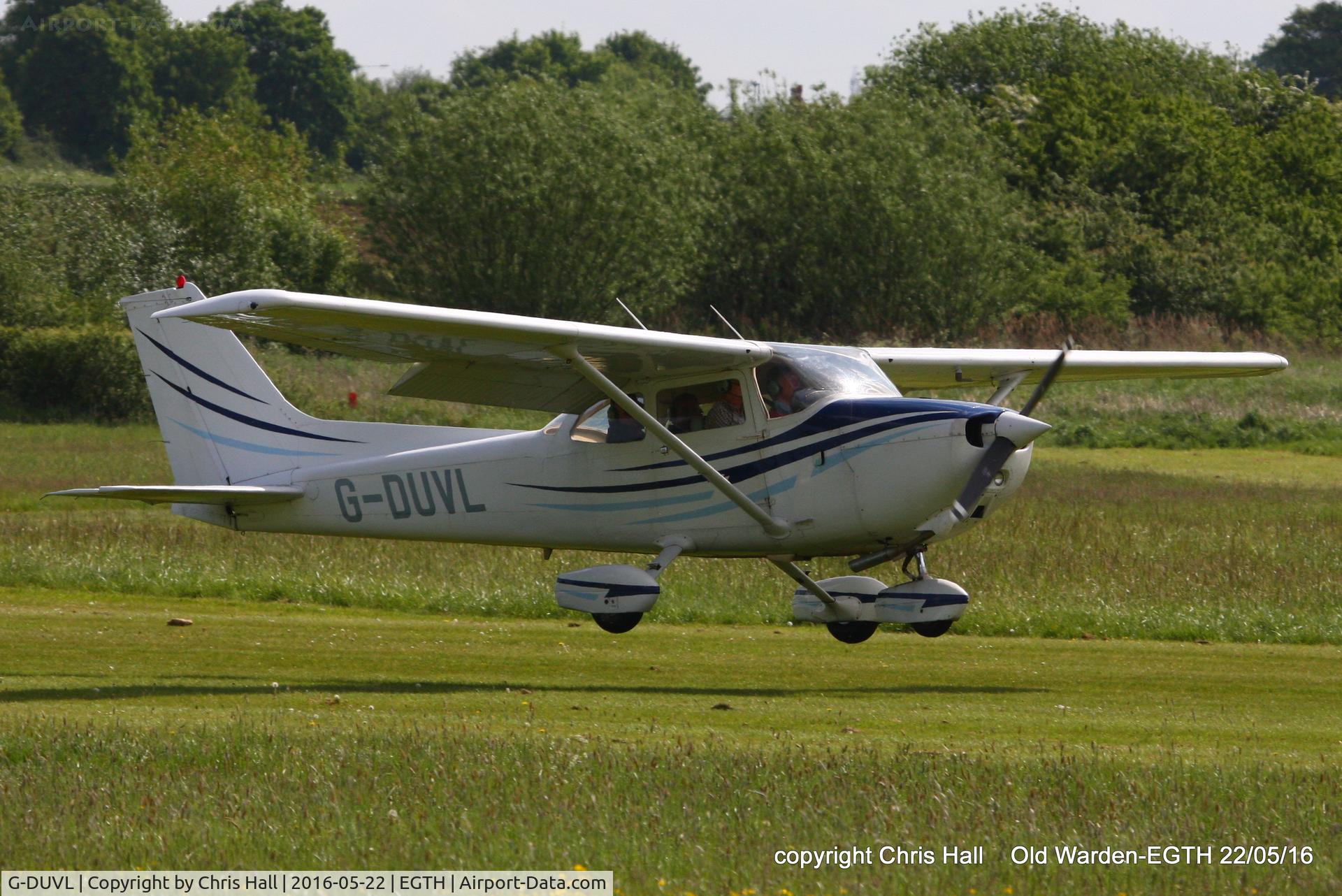 G-DUVL, 1978 Reims Cessna F172N C/N 1723, 70th Anniversary of the first flight of the de Havilland Chipmunk Fly-In at Old Warden