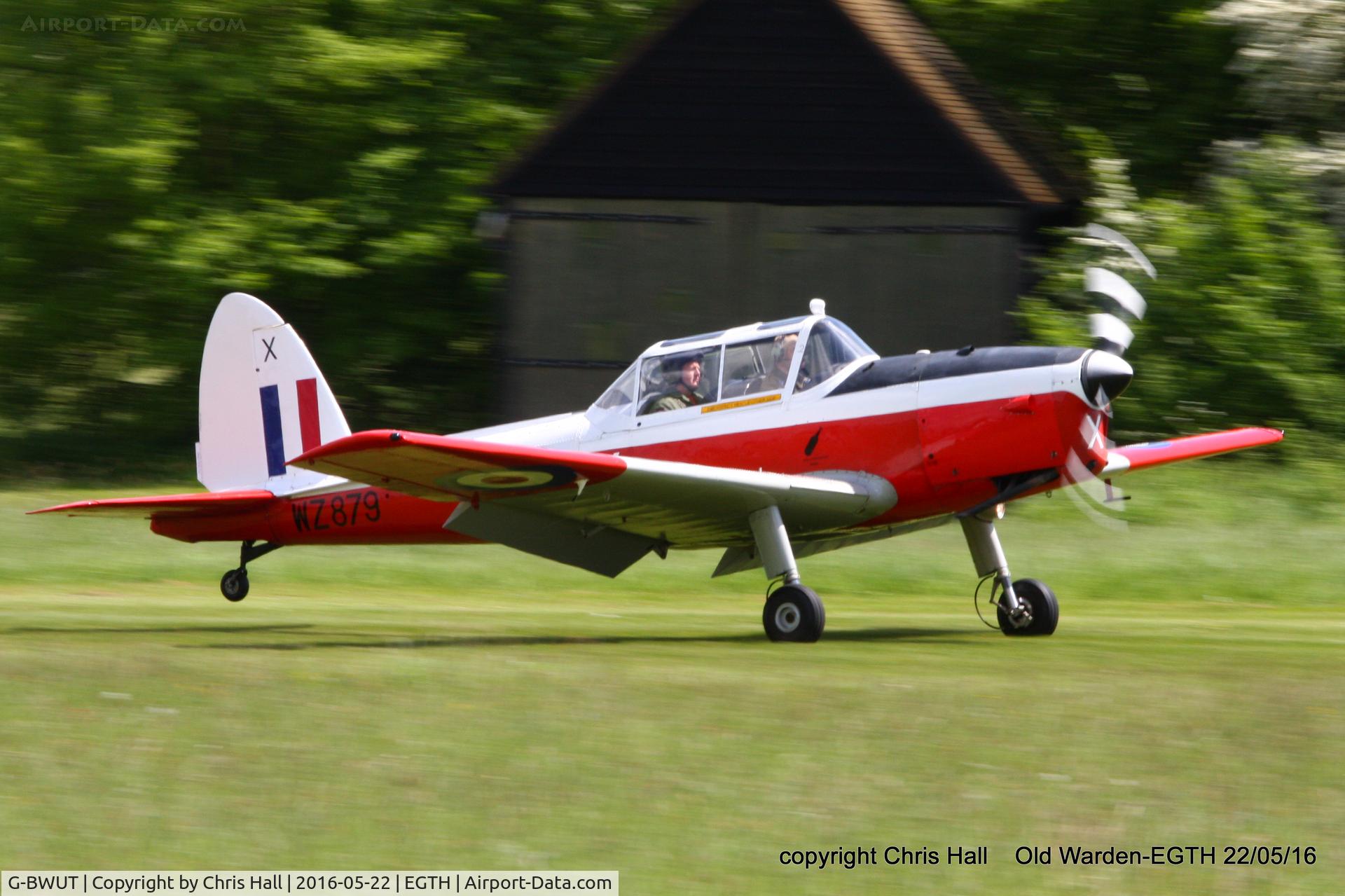 G-BWUT, 1953 De Havilland DHC-1 Chipmunk T.10 C/N C1/0918, 70th Anniversary of the first flight of the de Havilland Chipmunk Fly-In at Old Warden