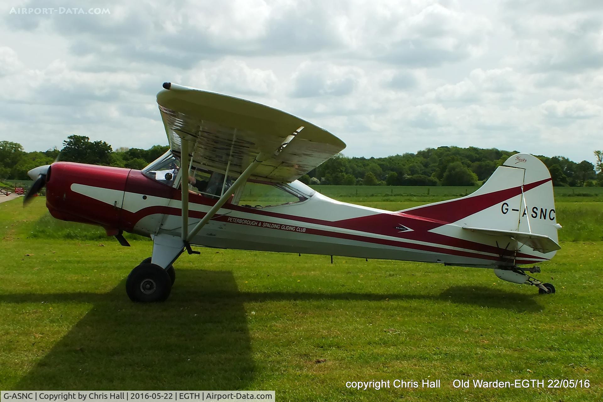 G-ASNC, 1963 Beagle D-5/180 Husky C/N 3678, 70th Anniversary of the first flight of the de Havilland Chipmunk Fly-In at Old Warden