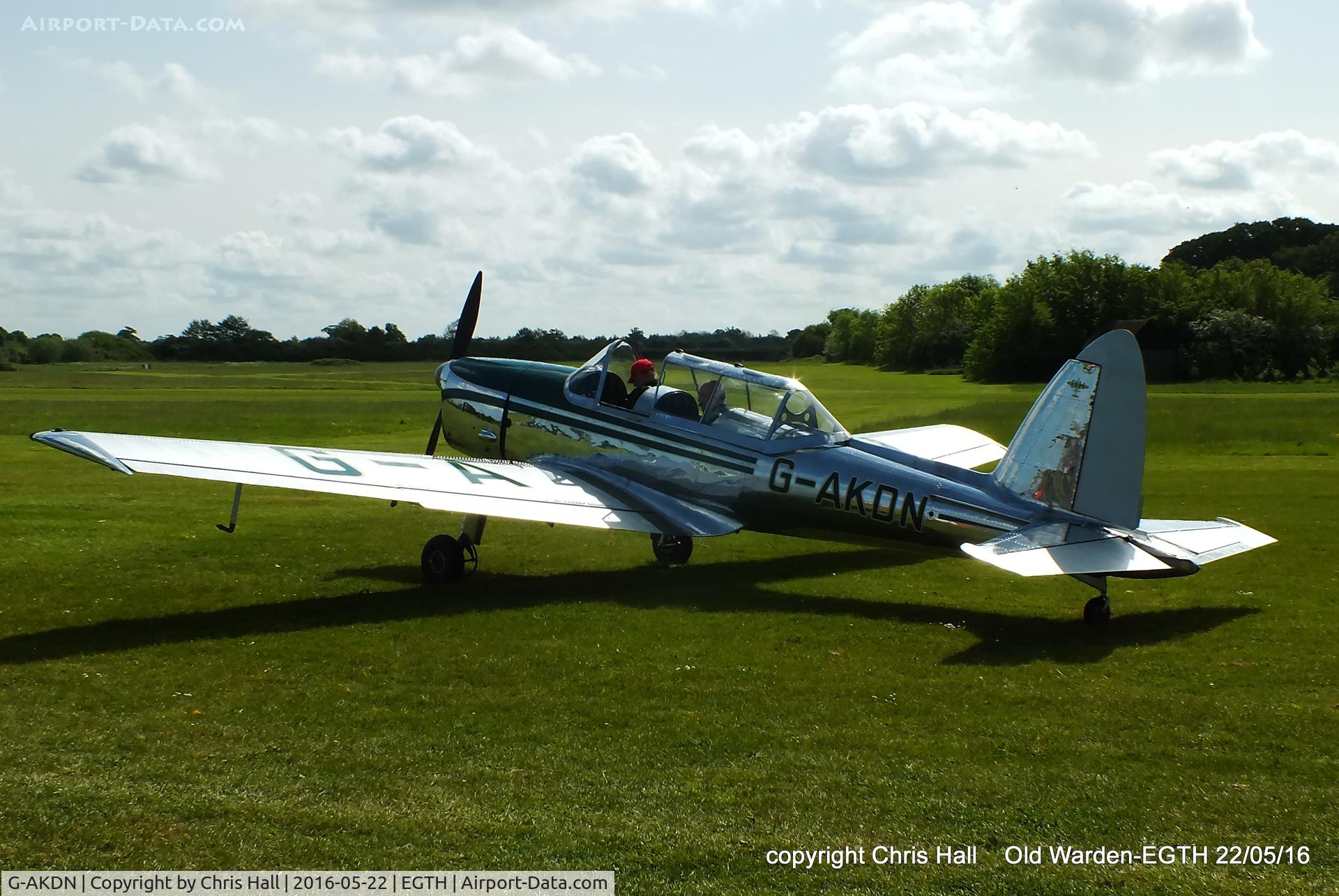 G-AKDN, 1947 De Havilland Canada DHC-1A-1 Chipmunk C/N 11, 70th Anniversary of the first flight of the de Havilland Chipmunk Fly-In at Old Warden