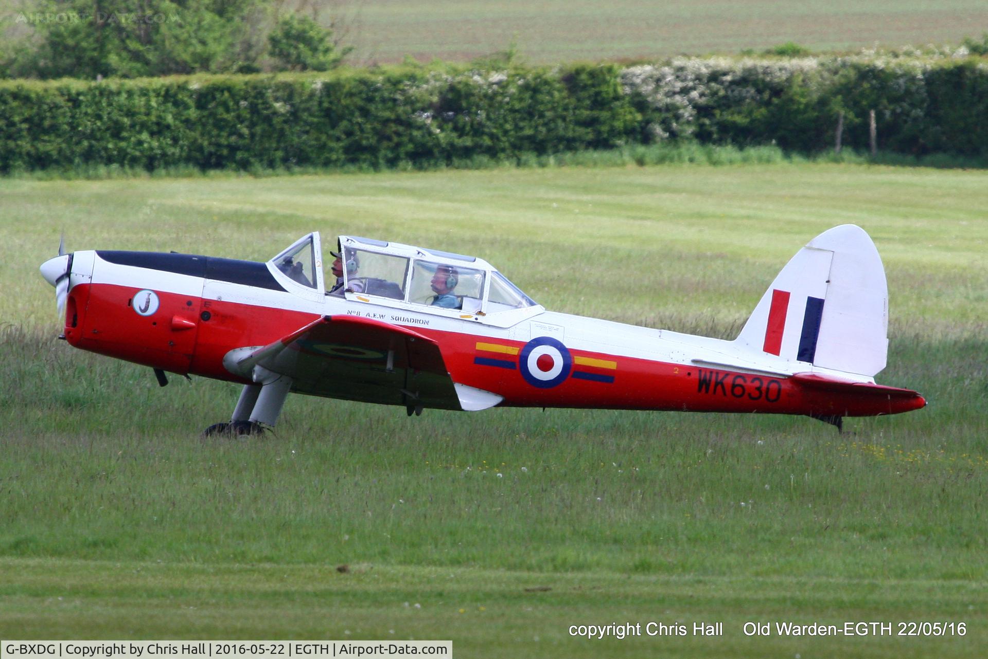 G-BXDG, 1950 De Havilland DHC-1 Chipmunk T.10 C/N C1/0644, 70th Anniversary of the first flight of the de Havilland Chipmunk Fly-In at Old Warden