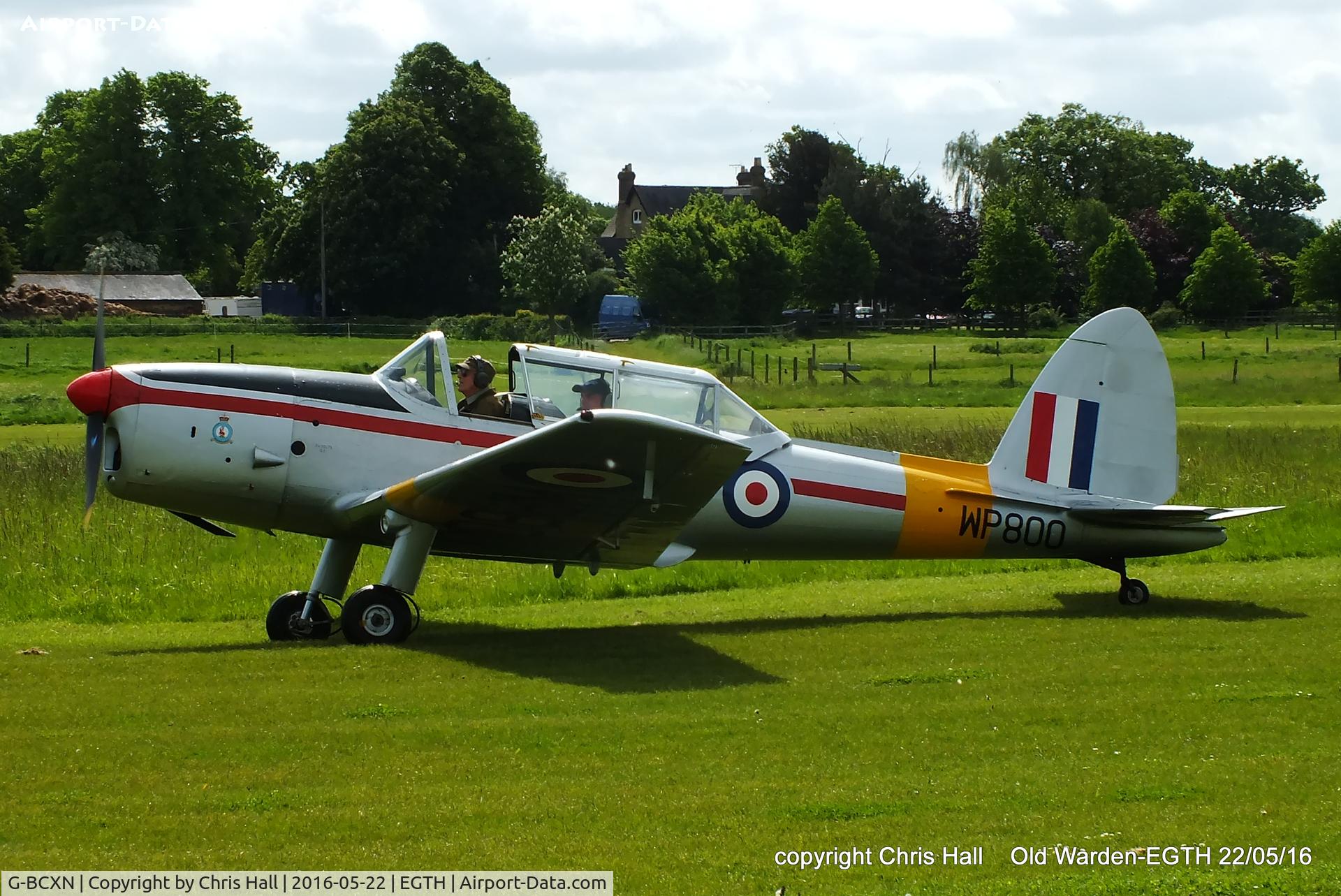 G-BCXN, 1952 De Havilland DHC-1 Chipmunk T.10 C/N C1/0692, 70th Anniversary of the first flight of the de Havilland Chipmunk Fly-In at Old Warden