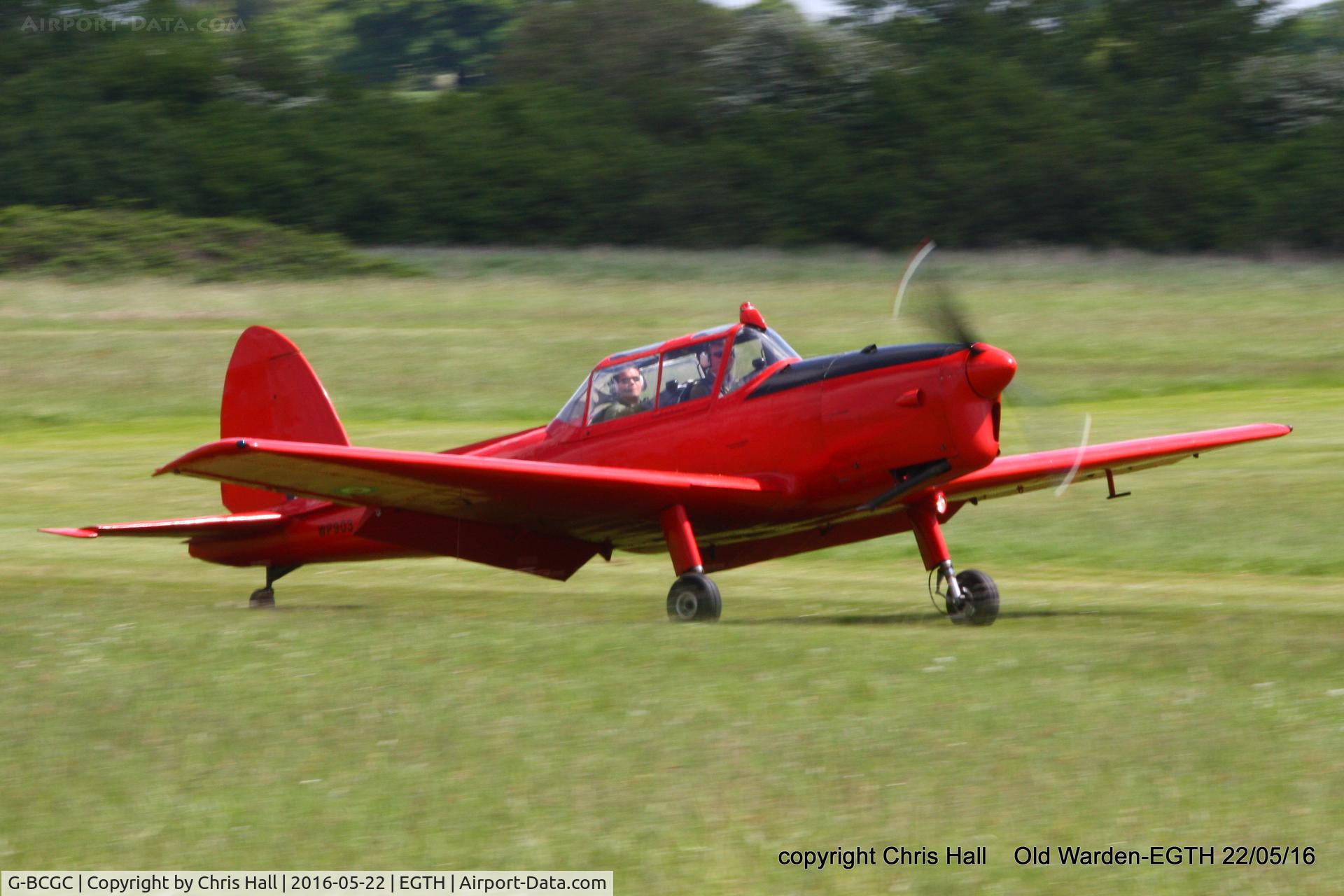 G-BCGC, 1952 De Havilland DHC-1 Chipmunk T.10 C/N C1/0776, 70th Anniversary of the first flight of the de Havilland Chipmunk Fly-In at Old Warden