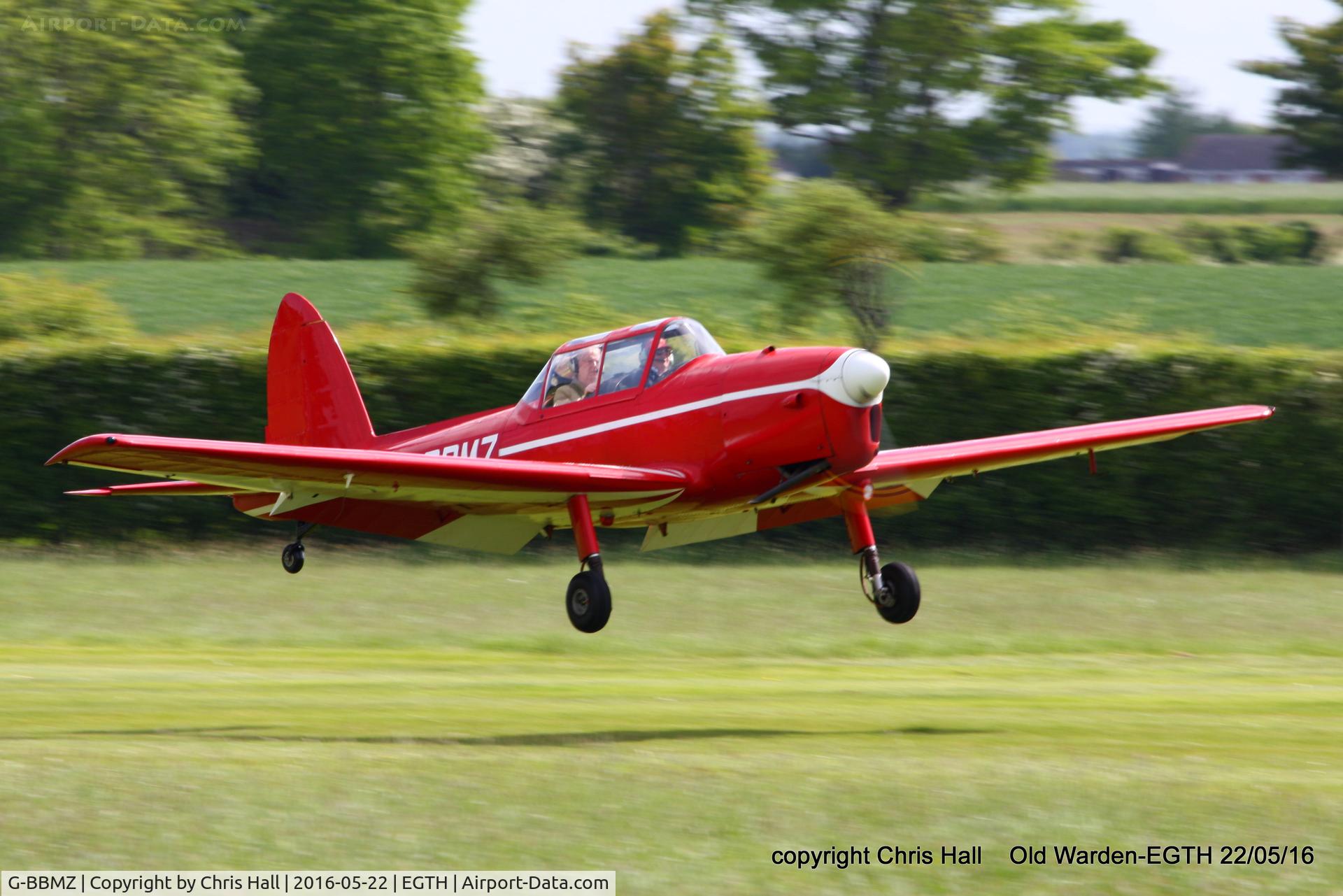 G-BBMZ, 1950 De Havilland DHC-1 Chipmunk T.10 C/N C1/0563, 70th Anniversary of the first flight of the de Havilland Chipmunk Fly-In at Old Warden