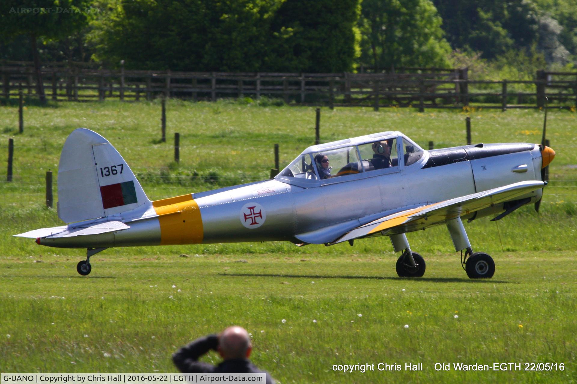 G-UANO, 1959 OGMA DHC-1 Chipmunk T.20 C/N OGMA-57, 70th Anniversary of the first flight of the de Havilland Chipmunk Fly-In at Old Warden