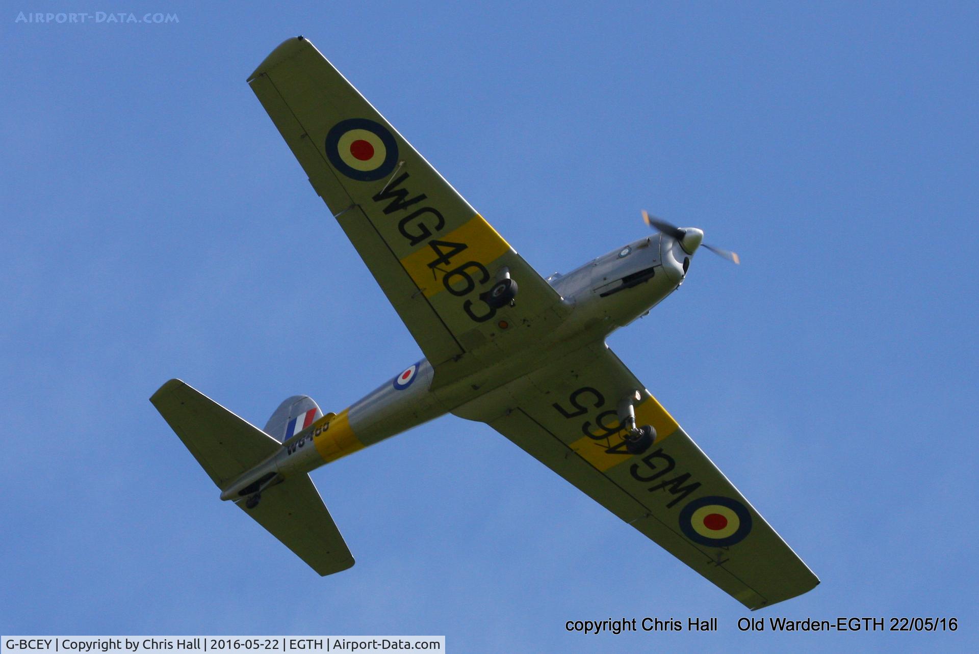 G-BCEY, 1951 De Havilland DHC-1 Chipmunk T.10 C/N C1/0515, 70th Anniversary of the first flight of the de Havilland Chipmunk Fly-In at Old Warden