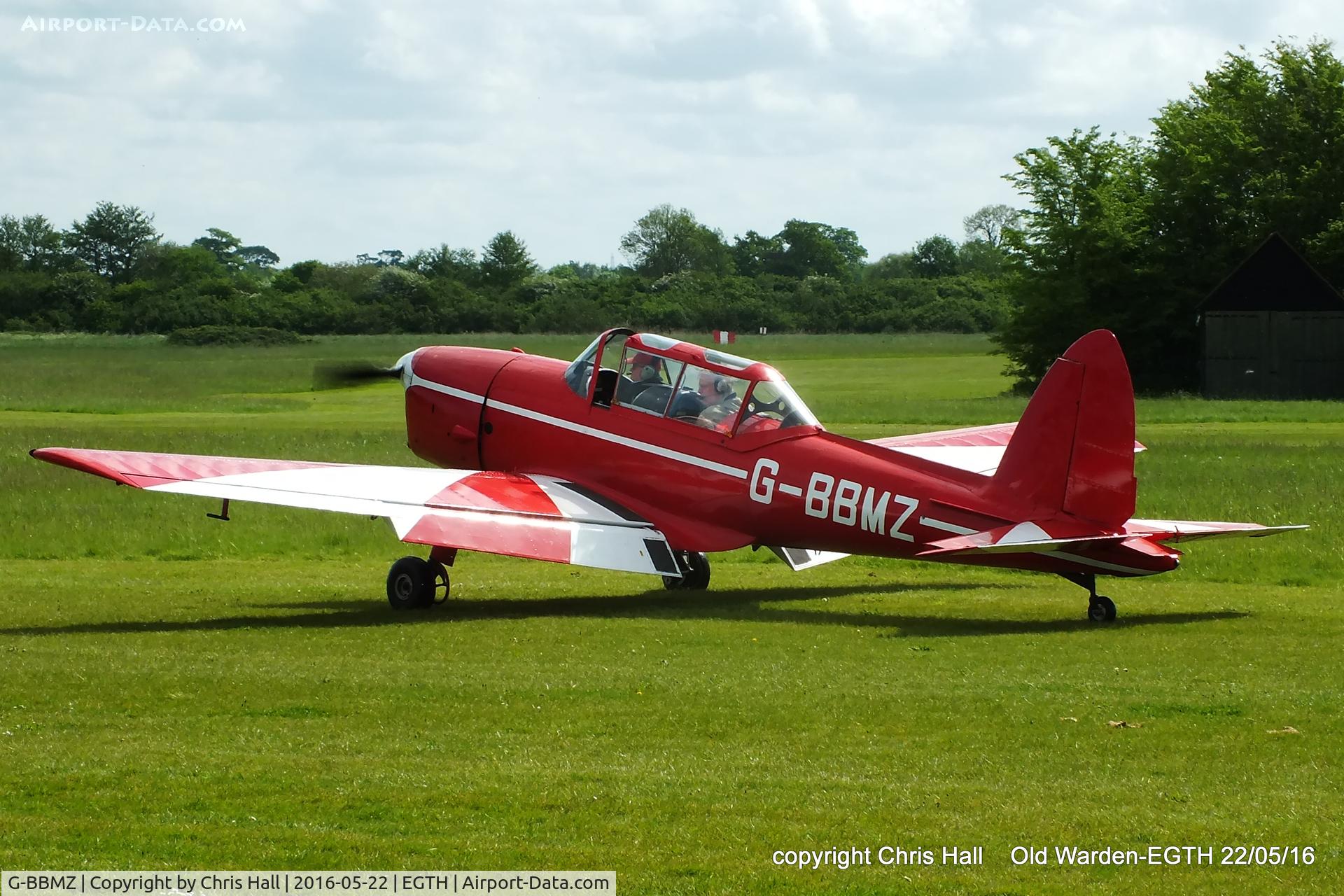 G-BBMZ, 1950 De Havilland DHC-1 Chipmunk T.10 C/N C1/0563, 70th Anniversary of the first flight of the de Havilland Chipmunk Fly-In at Old Warden