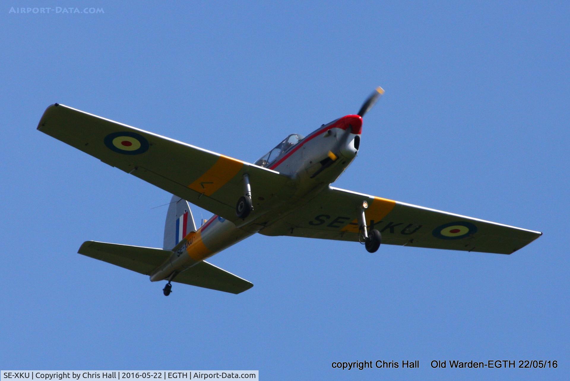 SE-XKU, 1950 De Havilland DHC-1 Chipmunk 22 C/N C1/0102, 70th Anniversary of the first flight of the de Havilland Chipmunk Fly-In at Old Warden