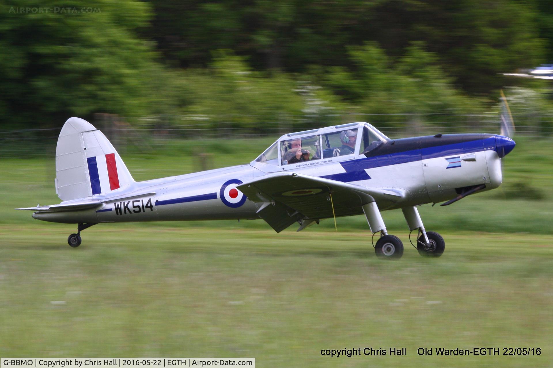 G-BBMO, 1952 De Havilland DHC-1 Chipmunk T.10 C/N C1/0550, 70th Anniversary of the first flight of the de Havilland Chipmunk Fly-In at Old Warden