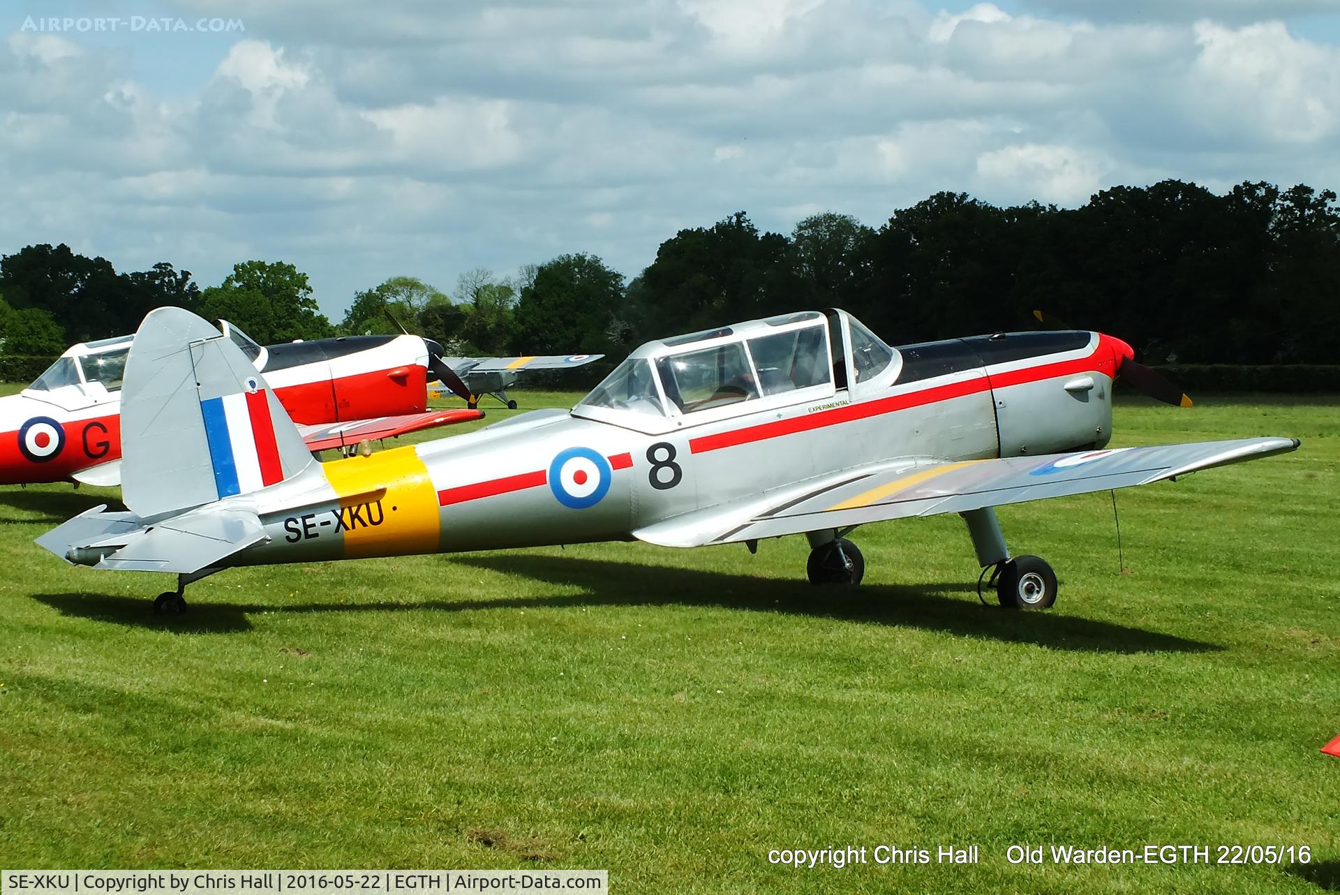 SE-XKU, 1950 De Havilland DHC-1 Chipmunk 22 C/N C1/0102, 70th Anniversary of the first flight of the de Havilland Chipmunk Fly-In at Old Warden