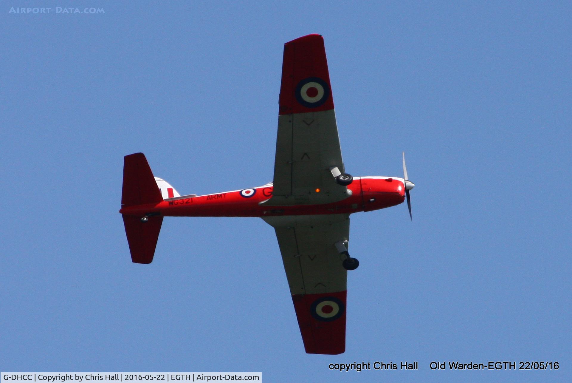 G-DHCC, 1951 De Havilland DHC-1 Chipmunk T.10 C/N C1/0393, 70th Anniversary of the first flight of the de Havilland Chipmunk Fly-In at Old Warden
