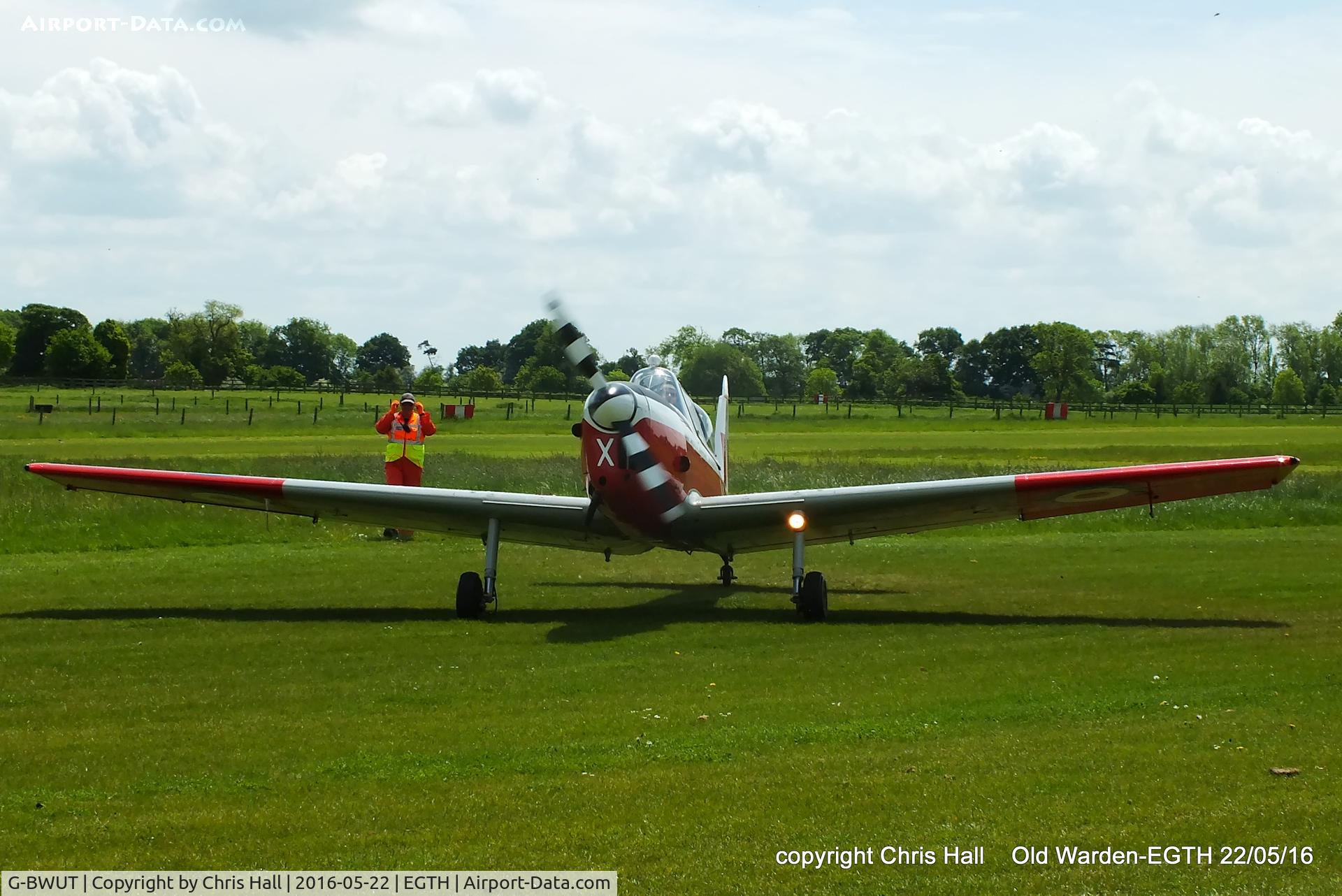 G-BWUT, 1953 De Havilland DHC-1 Chipmunk T.10 C/N C1/0918, 70th Anniversary of the first flight of the de Havilland Chipmunk Fly-In at Old Warden
