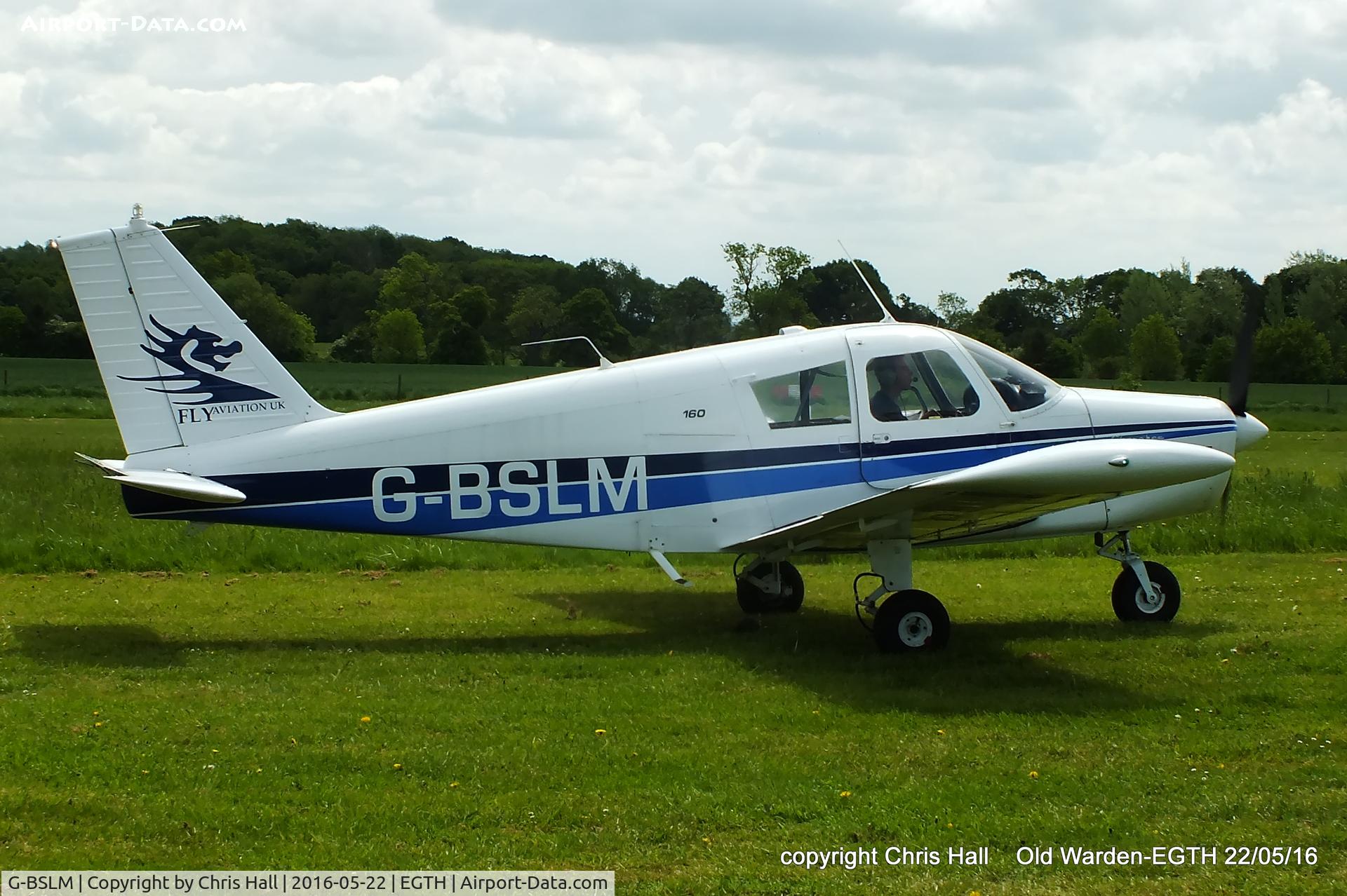G-BSLM, 1962 Piper PA-28-160 Cherokee Cherokee C/N 28-308, 70th Anniversary of the first flight of the de Havilland Chipmunk Fly-In at Old Warden