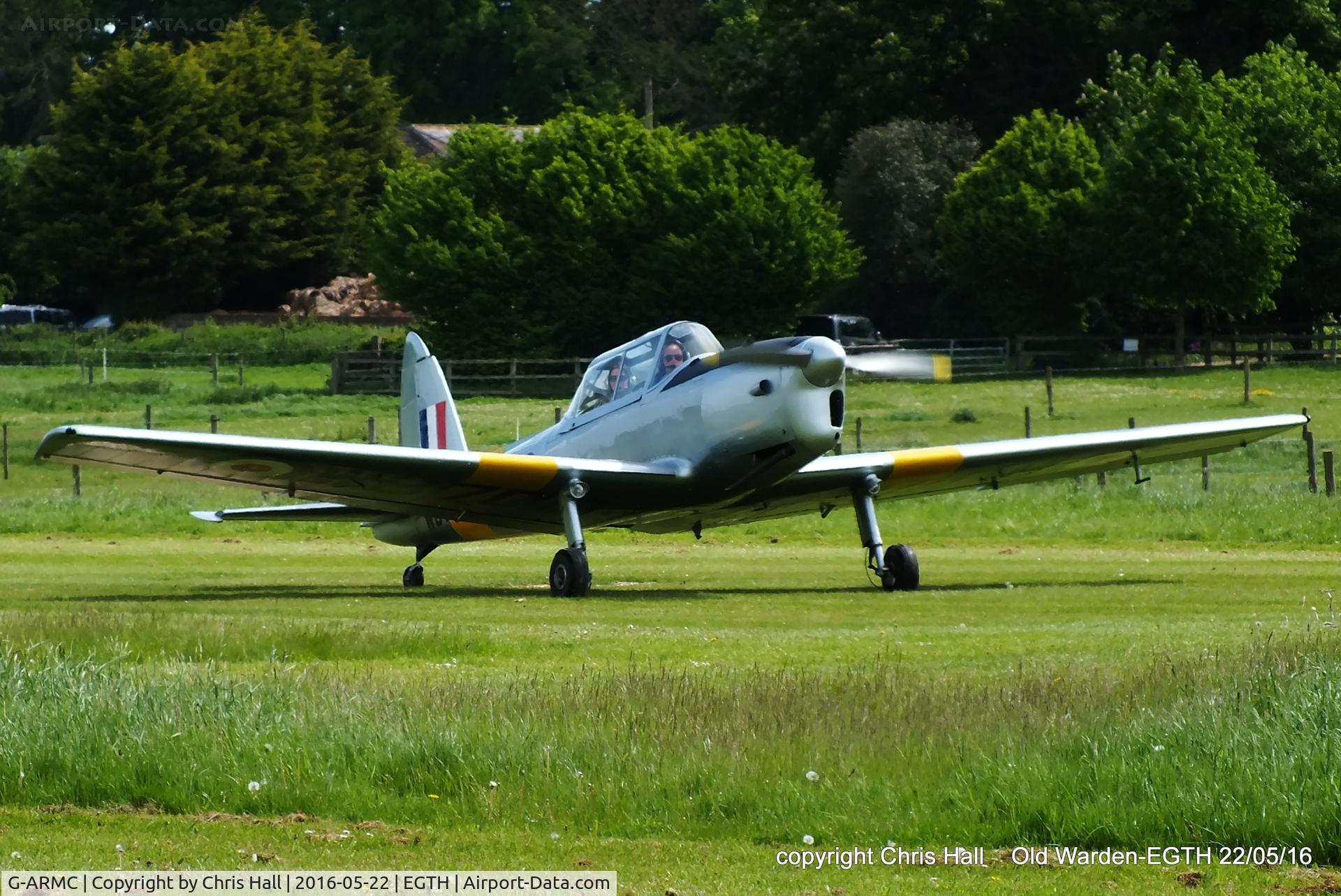 G-ARMC, 1950 De Havilland DHC-1 Chipmunk 22A C/N C1/0151, 70th Anniversary of the first flight of the de Havilland Chipmunk Fly-In at Old Warden