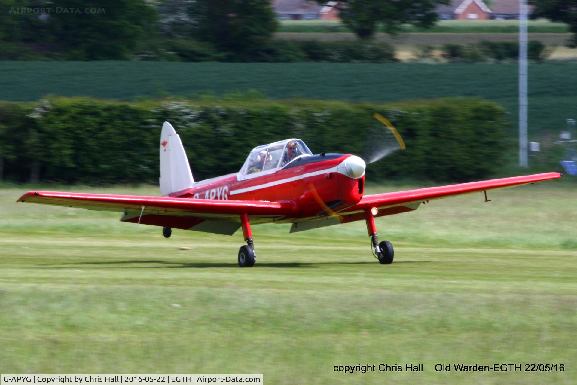 G-APYG, 1950 De Havilland DHC-1 Chipmunk T.10 C/N C1/0060, 70th Anniversary of the first flight of the de Havilland Chipmunk Fly-In at Old Warden
