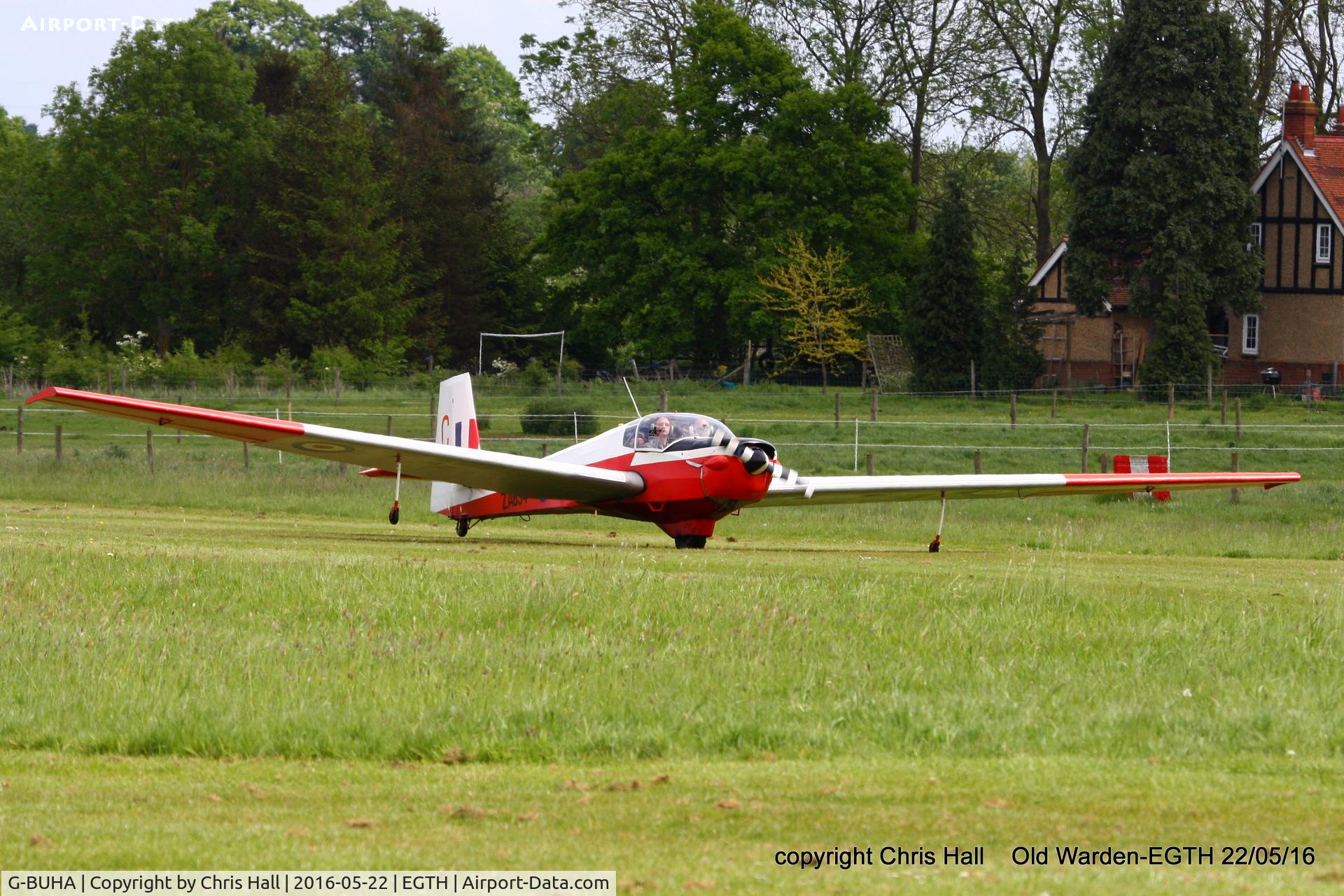 G-BUHA, 1980 Slingsby T-61F Venture T2 C/N 1970, 70th Anniversary of the first flight of the de Havilland Chipmunk Fly-In at Old Warden
