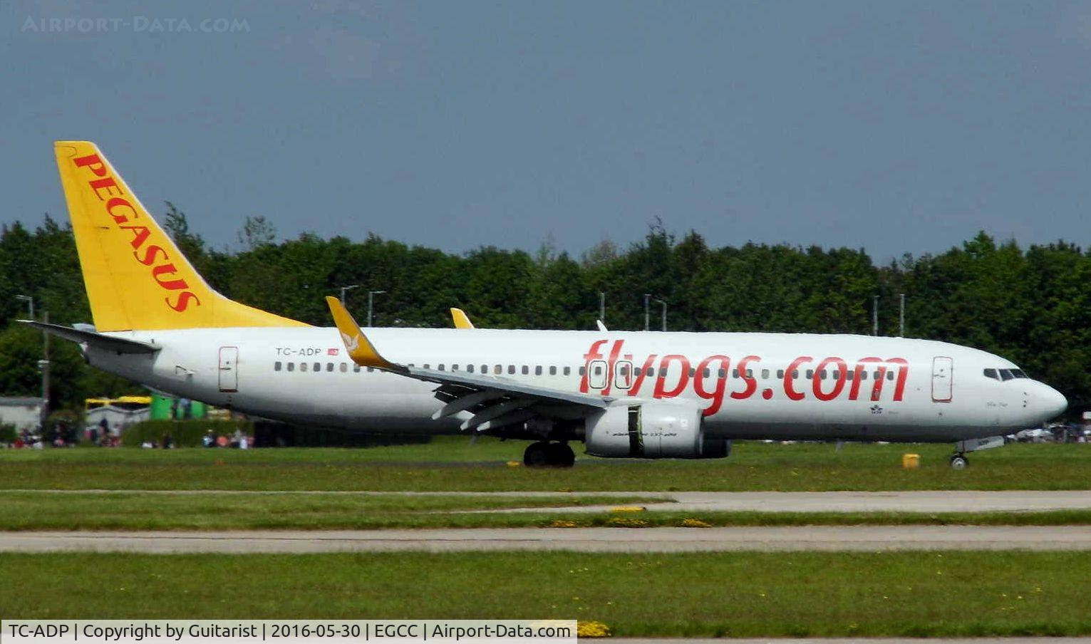 TC-ADP, 2011 Boeing 737-82R C/N 40720, At Manchester
