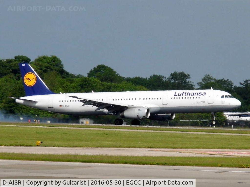 D-AISR, 2009 Airbus A321-231 C/N 3987, At Manchester
