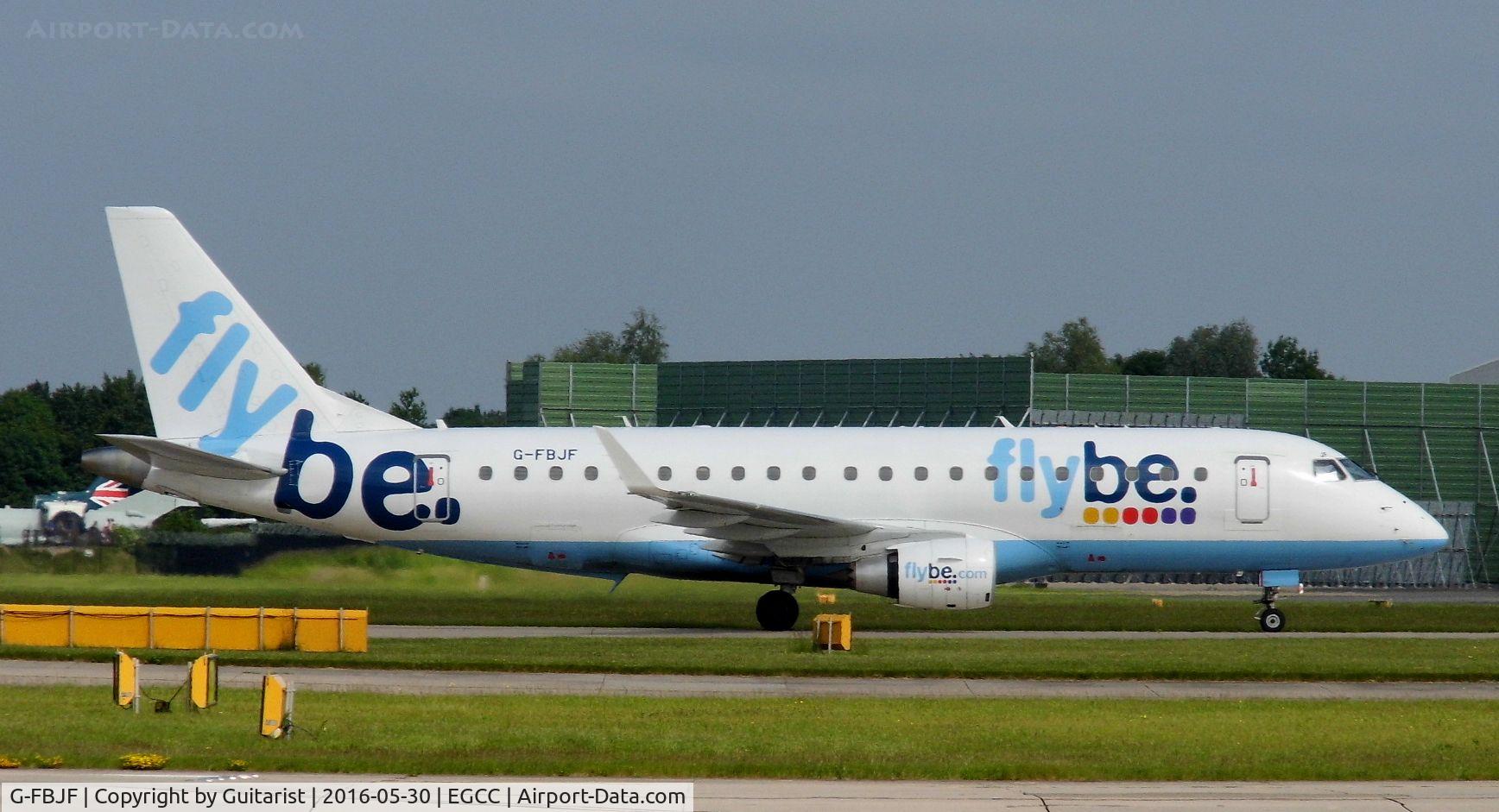 G-FBJF, 2012 Embraer 175STD (ERJ-170-200) C/N 17000341, At Manchester